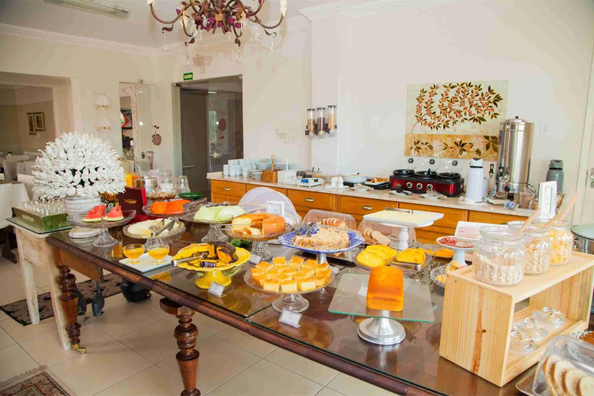 Breakfast in CHA Royal Plaza Hotel