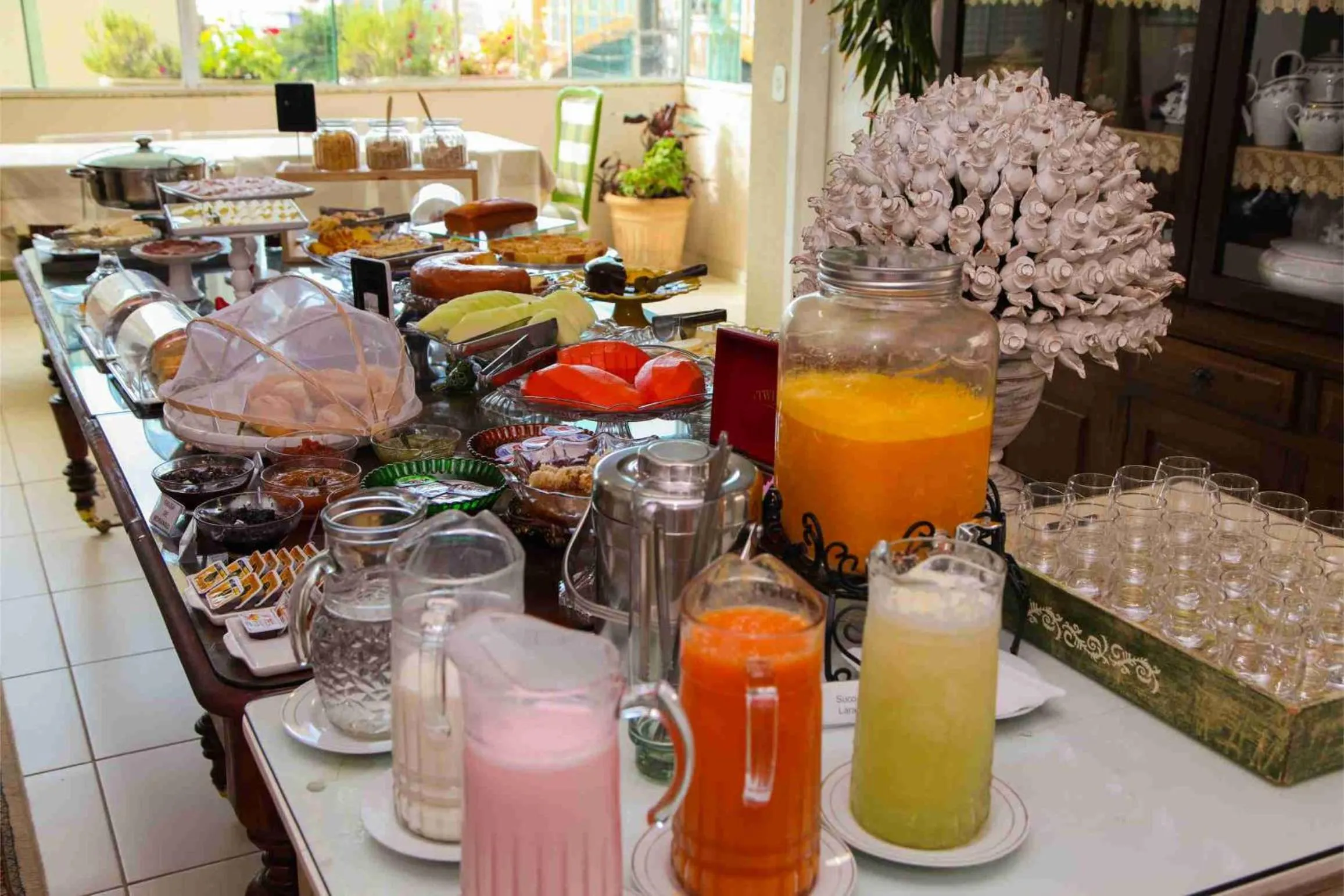 Breakfast in CHA Royal Plaza Hotel