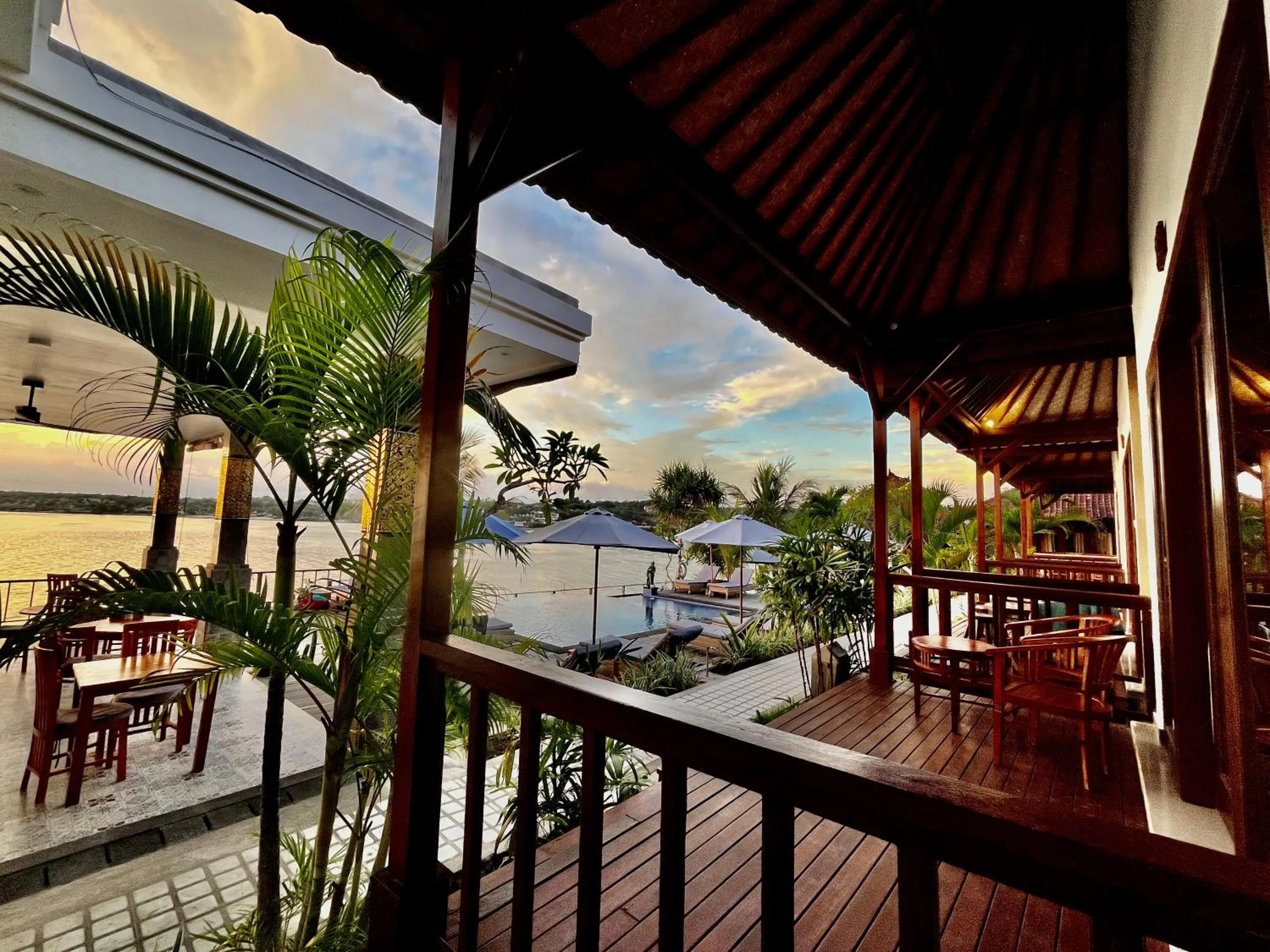 Day in Nusa Veranda Sunset Villas & Restaurant