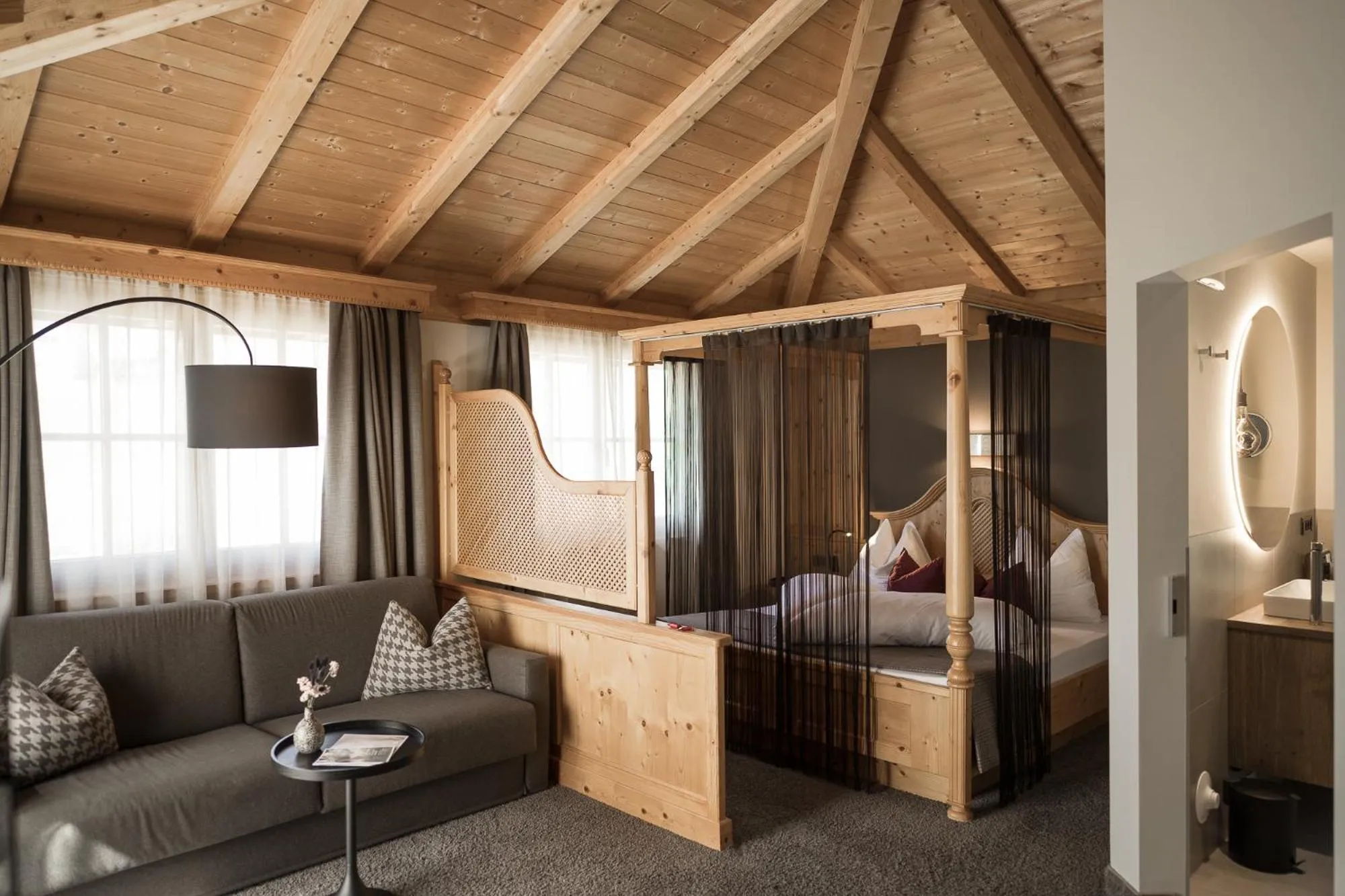 Bed in Hotel Viertler