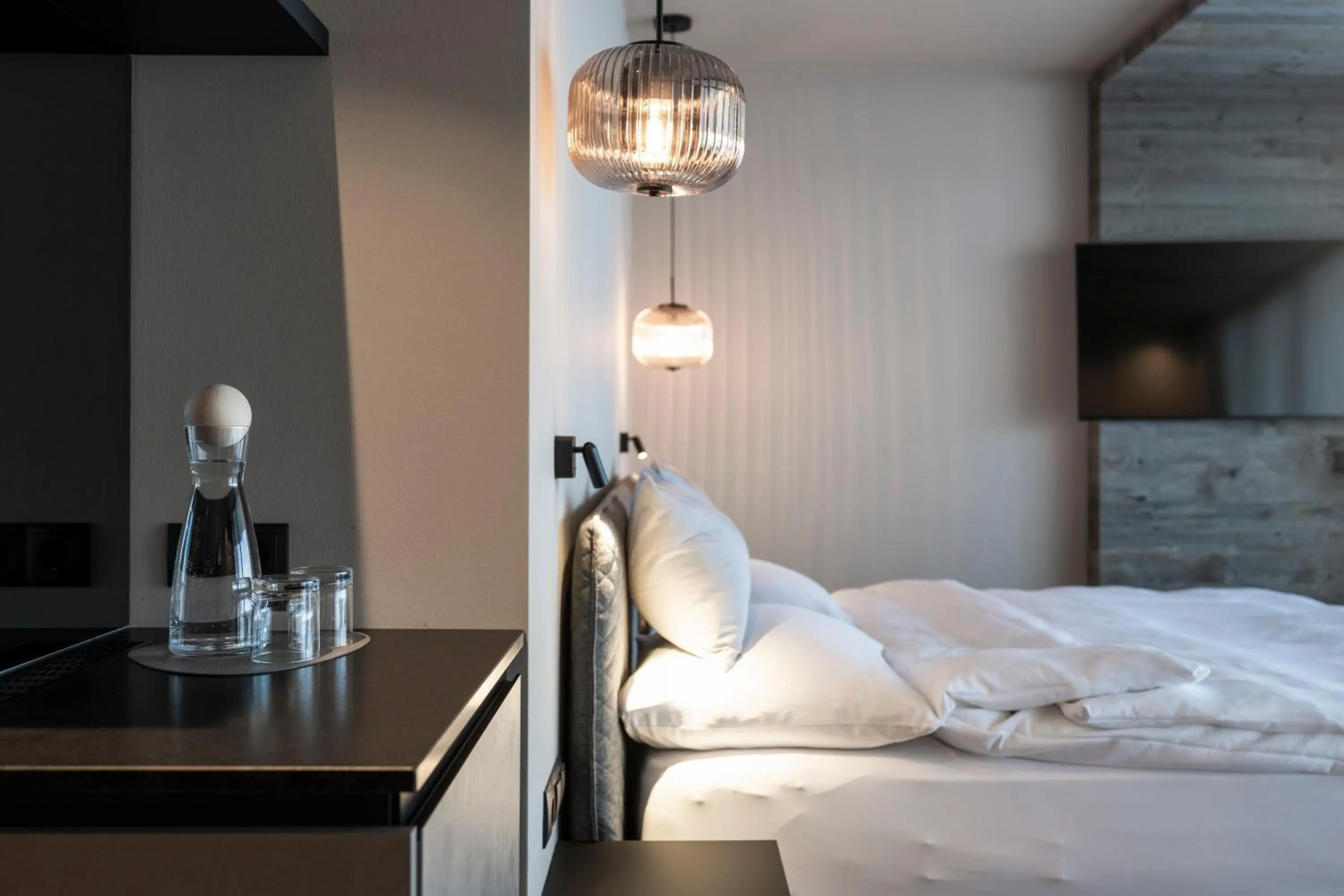 Bed in Hotel Viertler