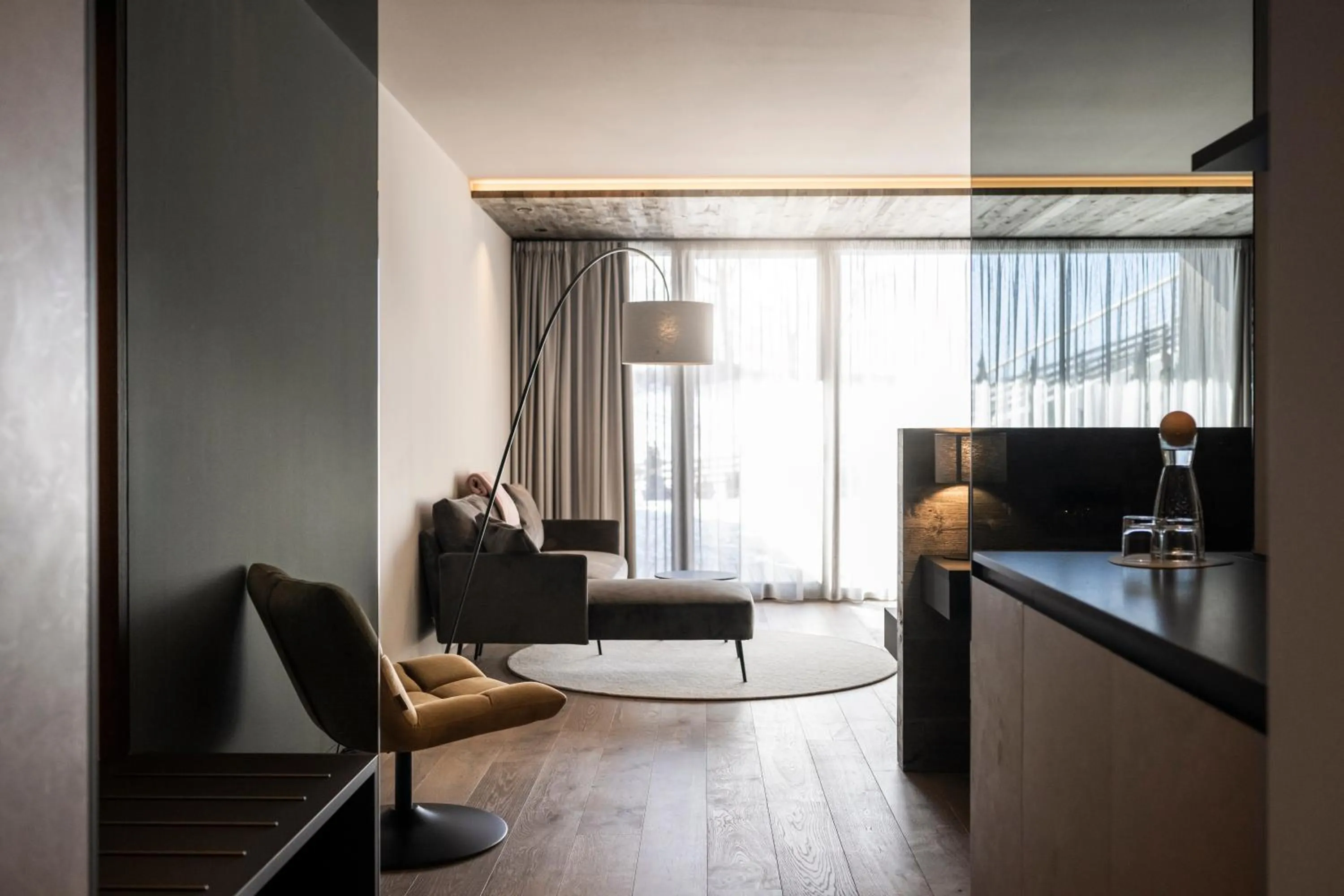 Seating area in Hotel Viertler