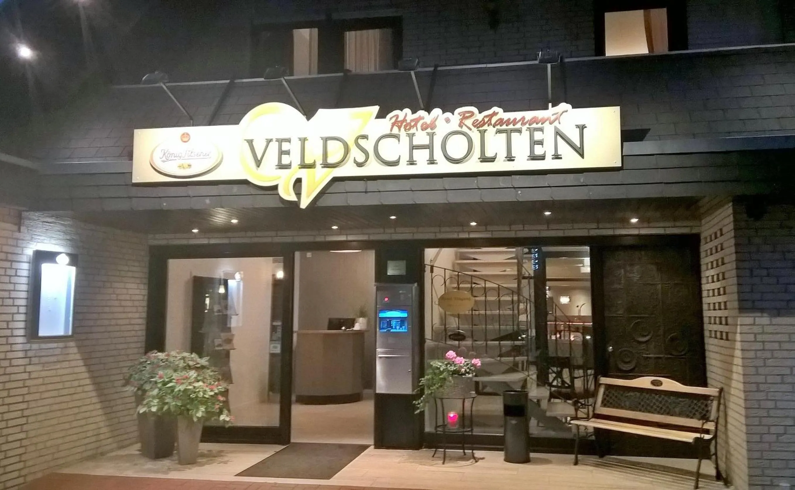 Facade/entrance in Hotel - Restaurant Veldscholten