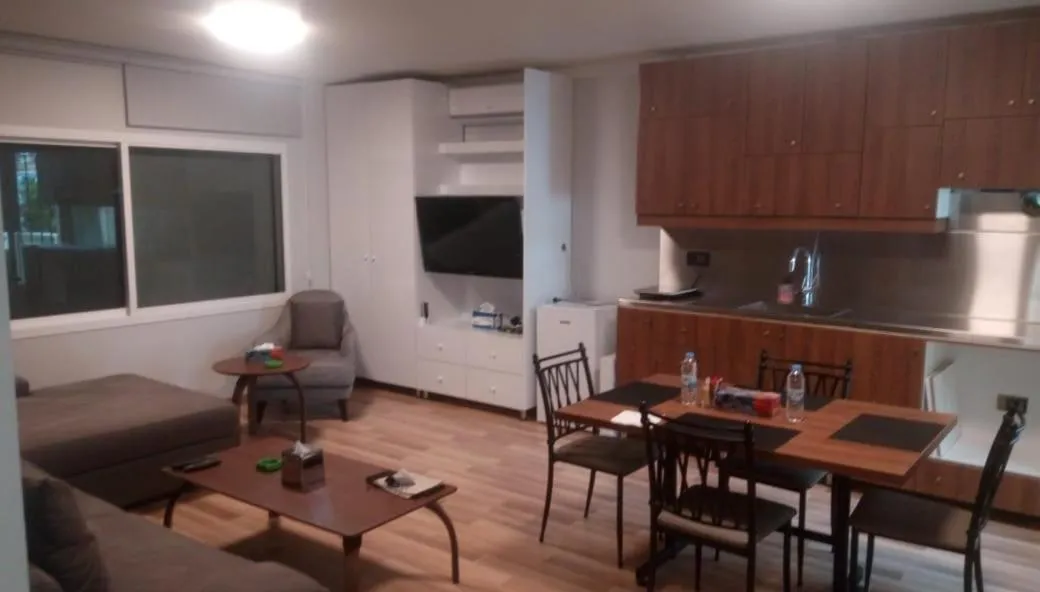 Seating area in Le Pave Hotel