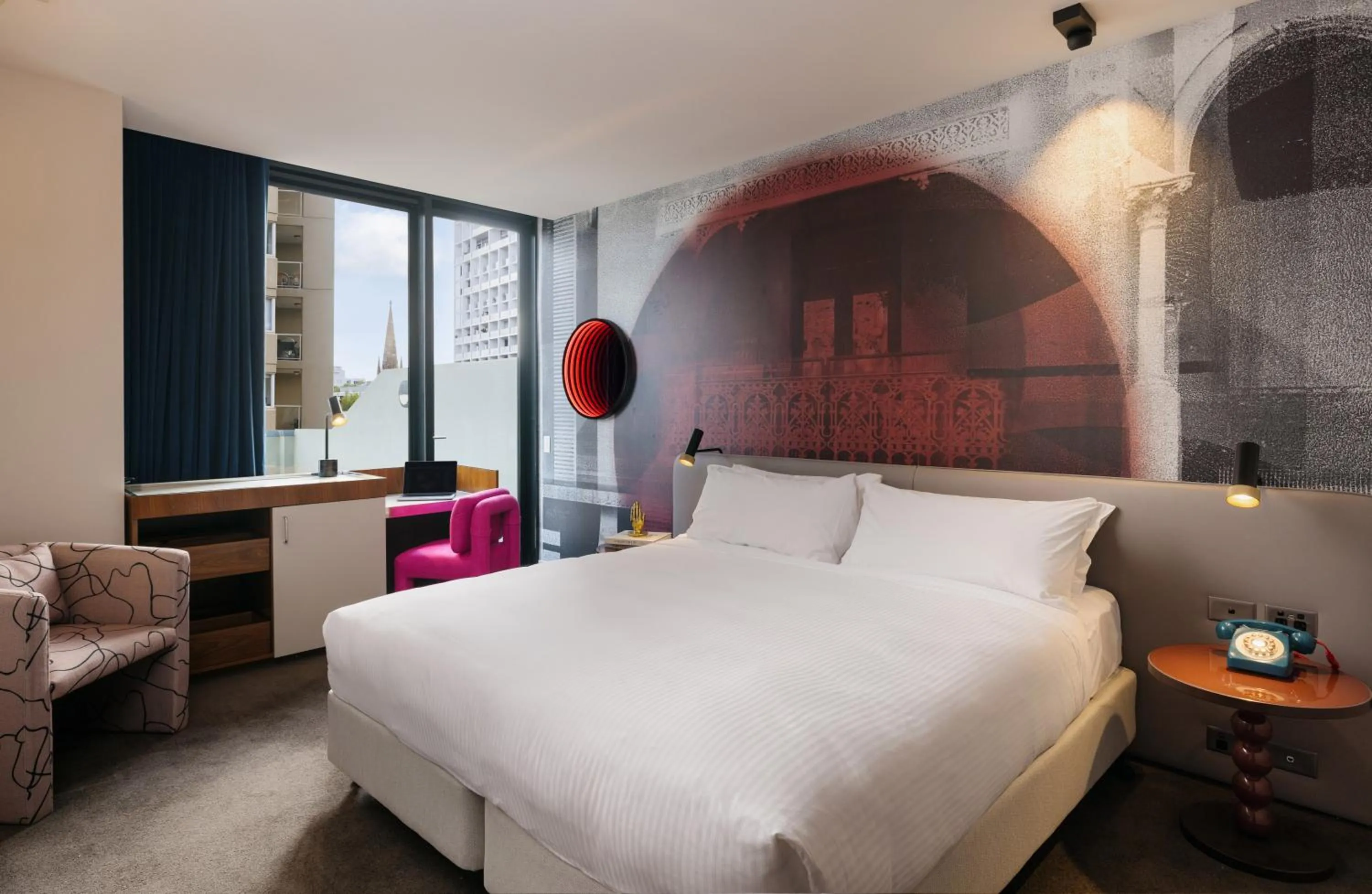 Bedroom, Bed in Hotel Indigo Sydney Potts Point by IHG