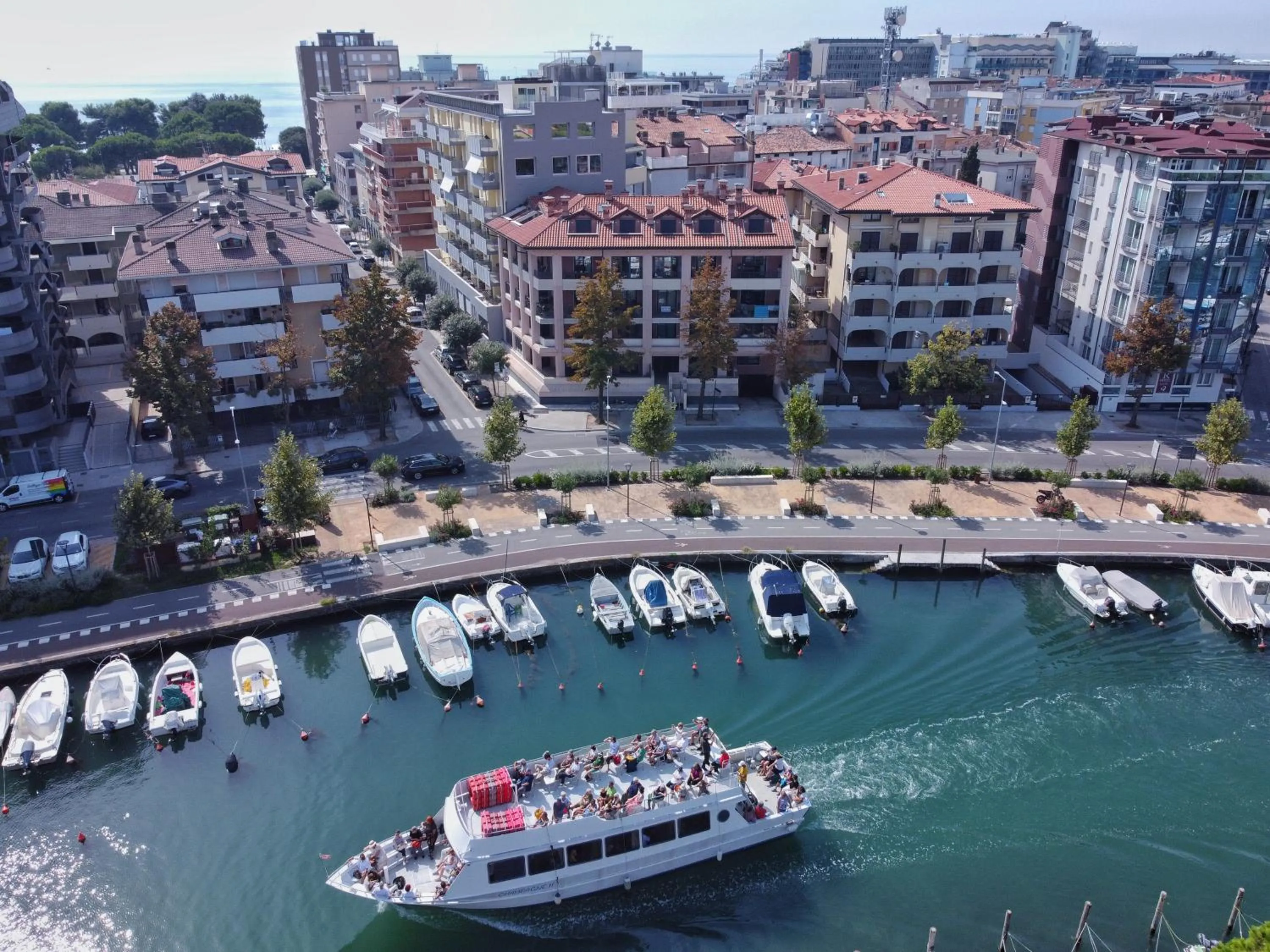 Bird's eye view in Residence Hotel Hungaria
