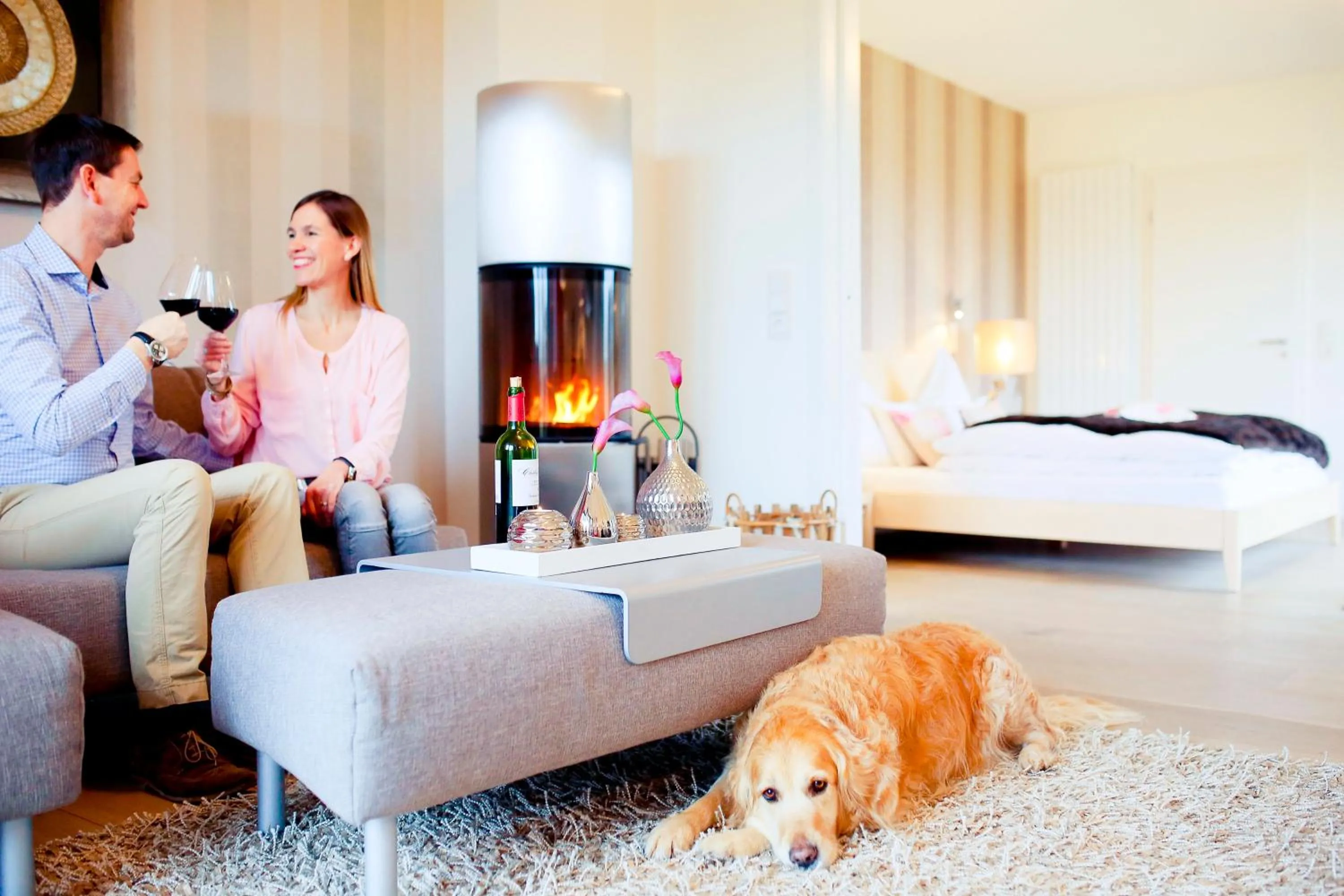 Living room in Hotel Gut Bardenhagen