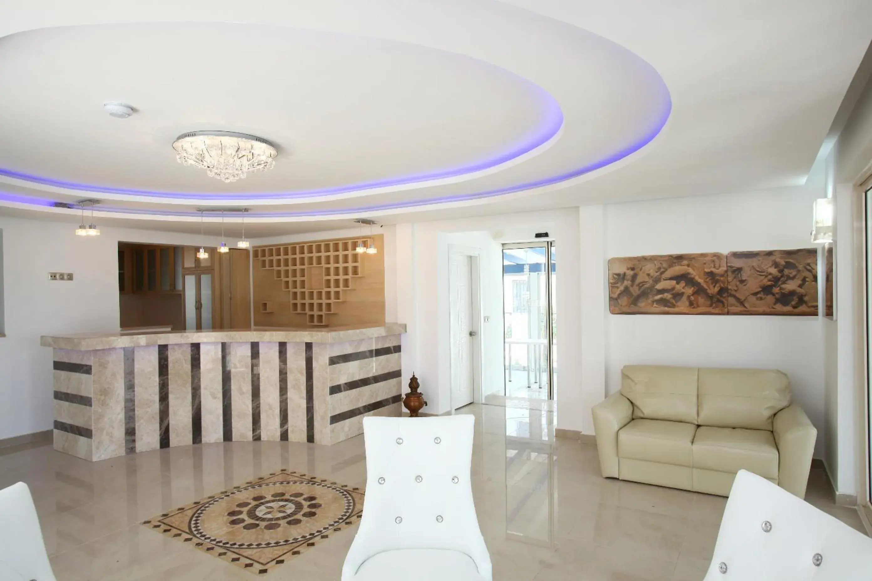 Lobby or reception in Delfi Hotel Spa & Wellness Center Lobby or reception in Delfi Hotel Spa & Wellness Center