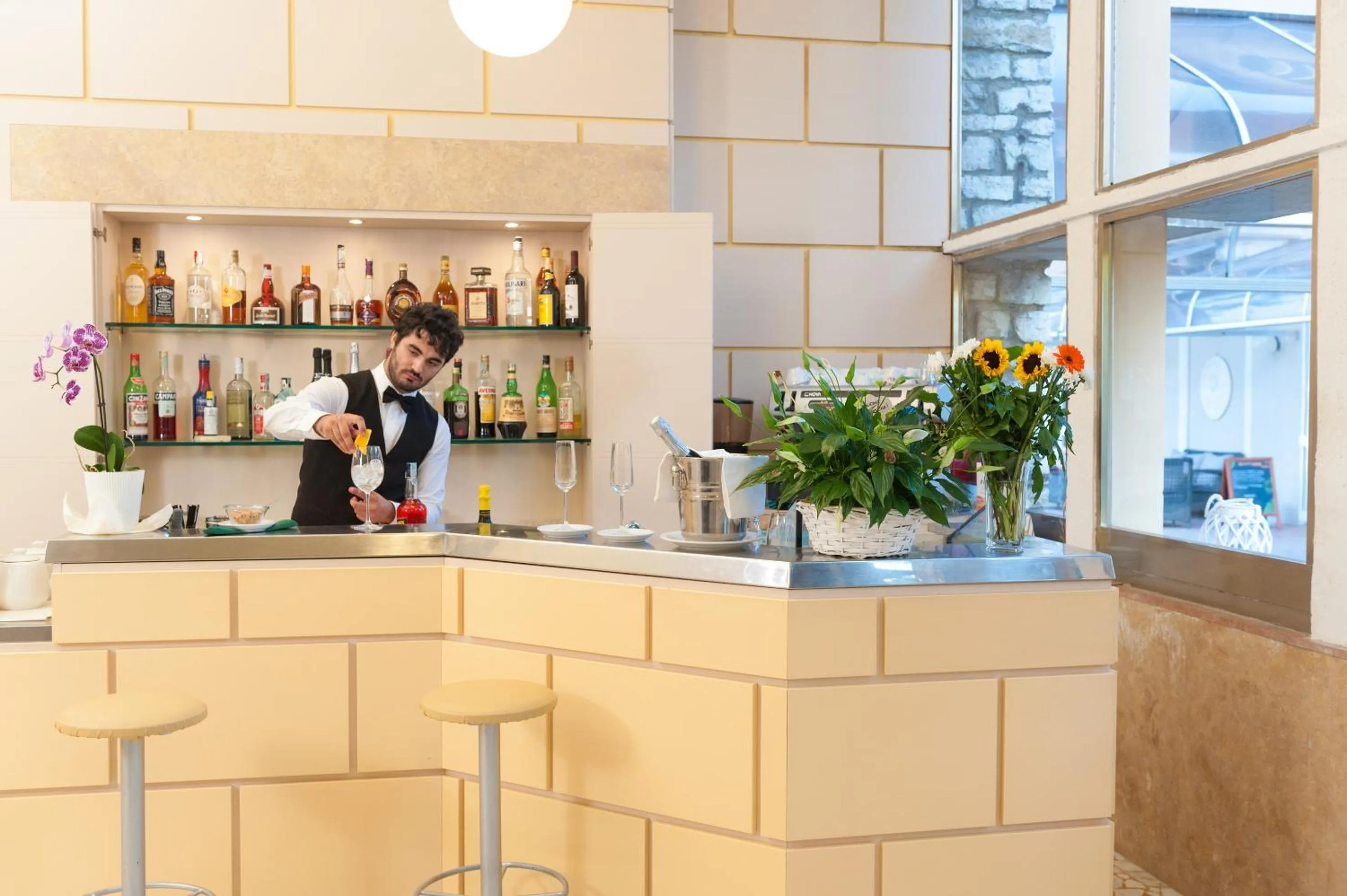 Lounge or bar in Albergo Battelli Only Adults