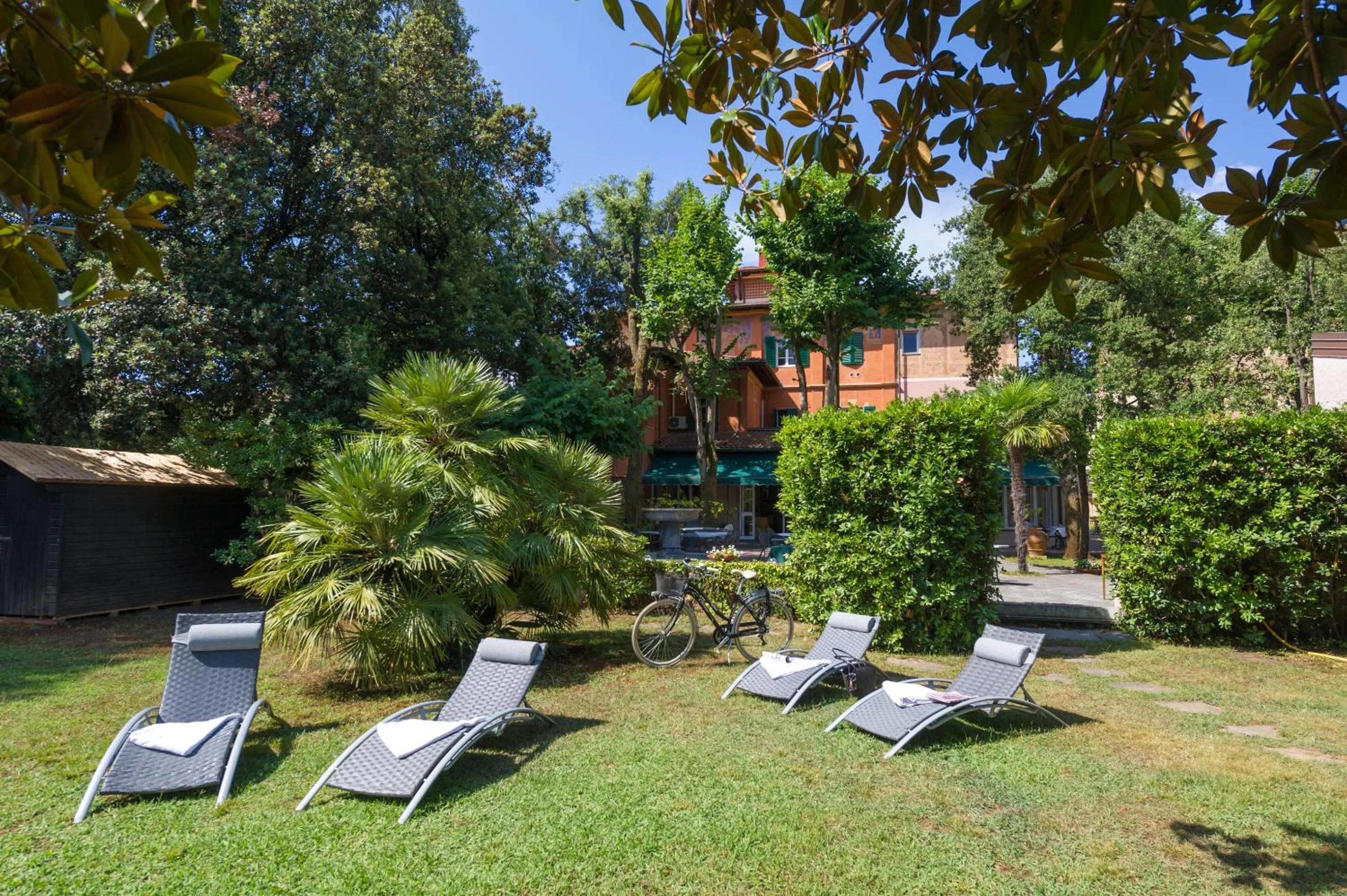 Garden in Albergo Battelli Only Adults