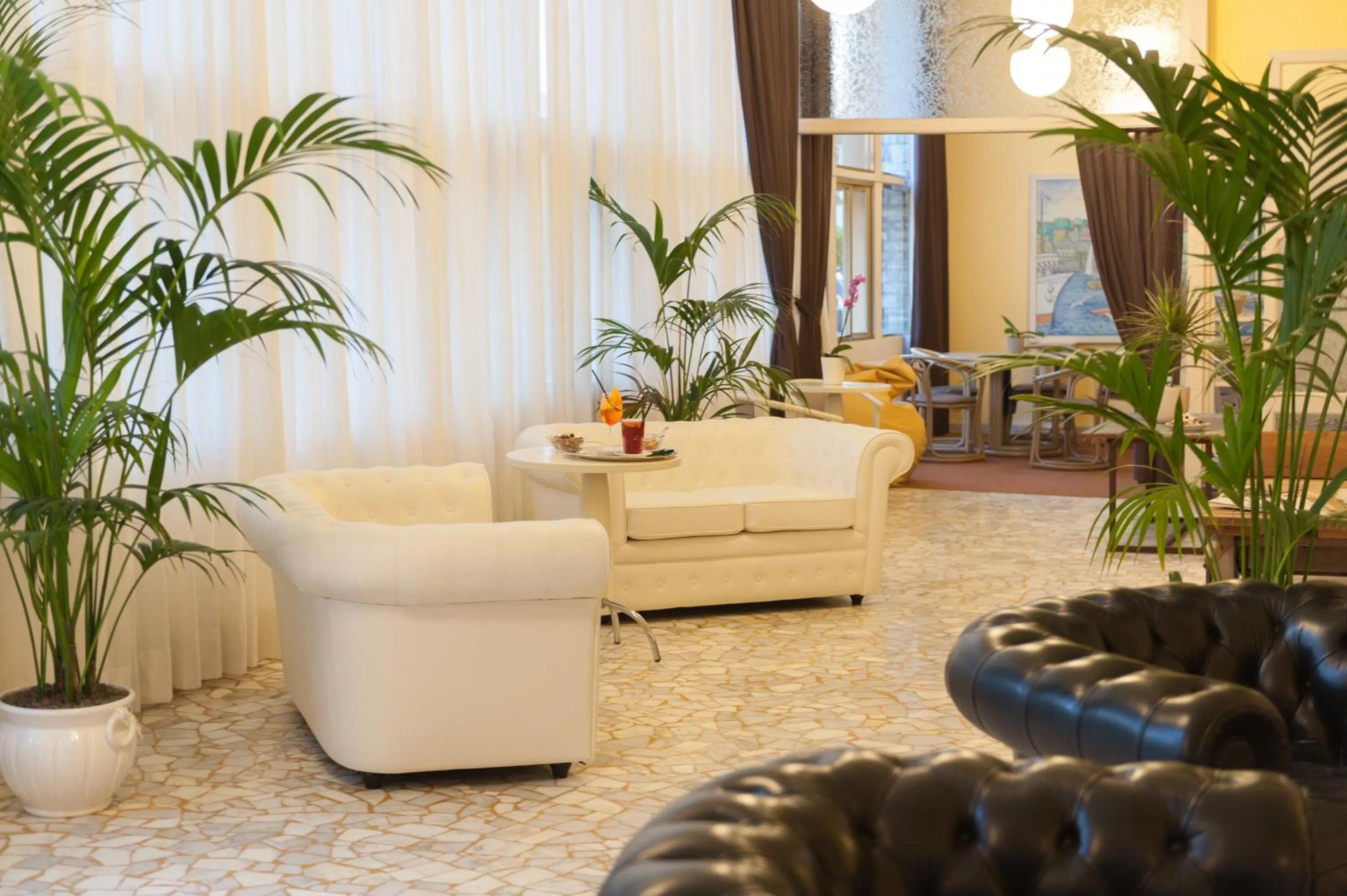 Living room in Albergo Battelli Only Adults