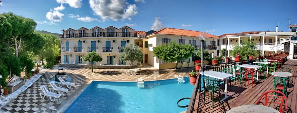 Property building in Theofilos Classic Hotel