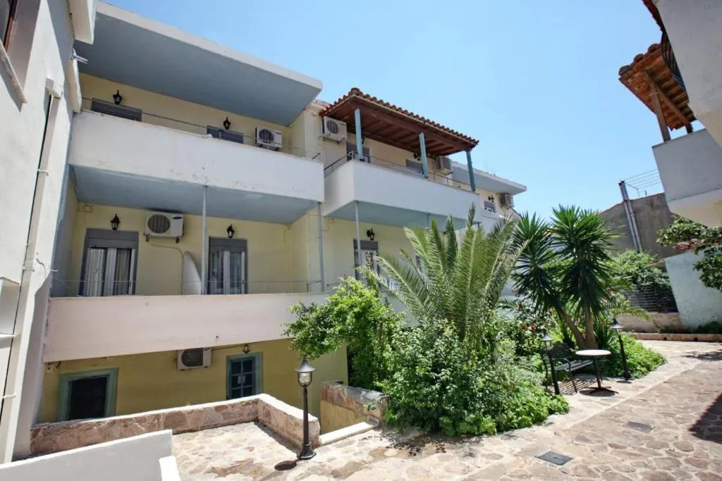 Property building in Theofilos Classic Hotel