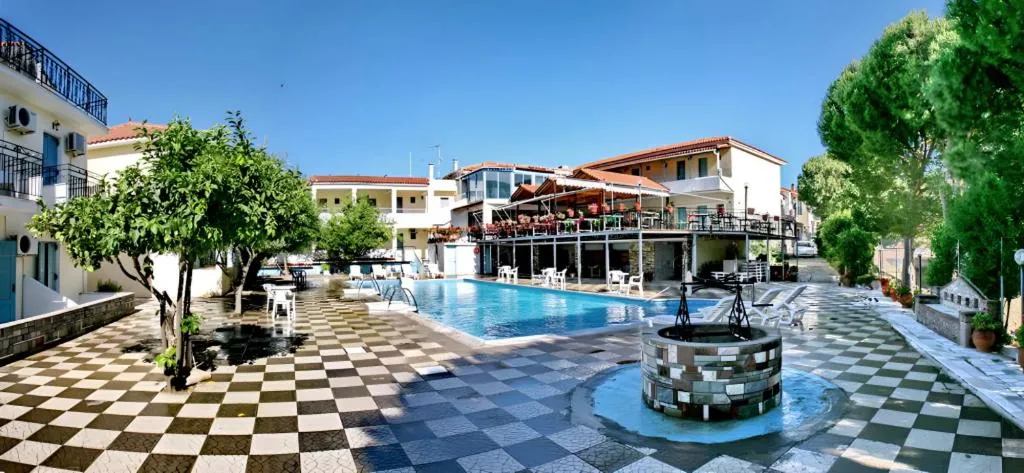Property building in Theofilos Classic Hotel