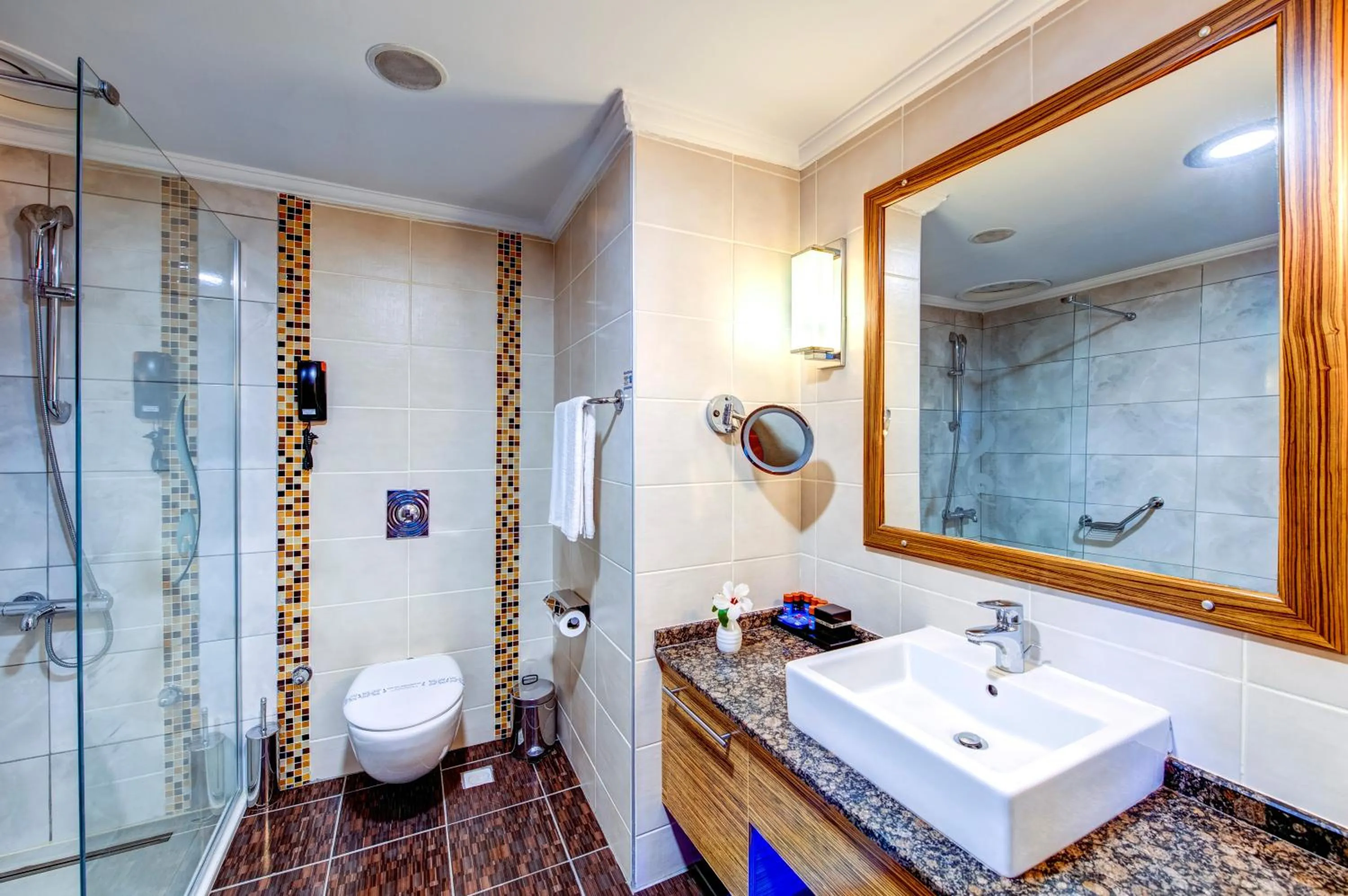 Shower in Bera Alanya Hotel - Halal All Inclusive