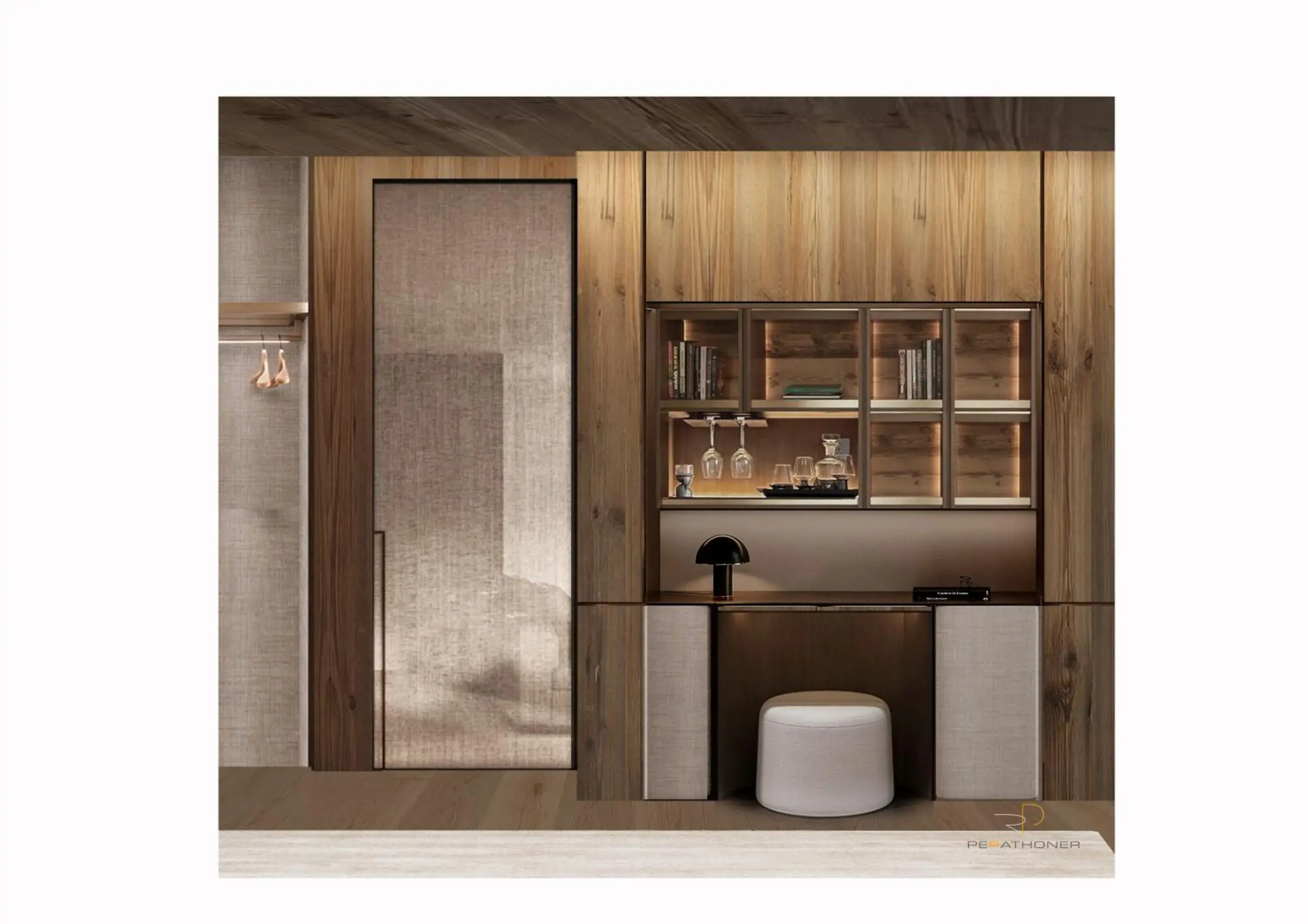 Deluxe Double or Twin Room with Mountain View in Boutique Hotel Nives - Luxury & Design in the Dolomites Deluxe Double or Twin Room with Mountain View in Boutique Hotel Nives - Luxury & Design in the Dolomites