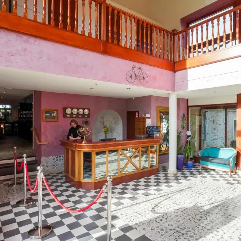 Lobby or reception in Auberge du Manet Lobby or reception in Auberge du Manet