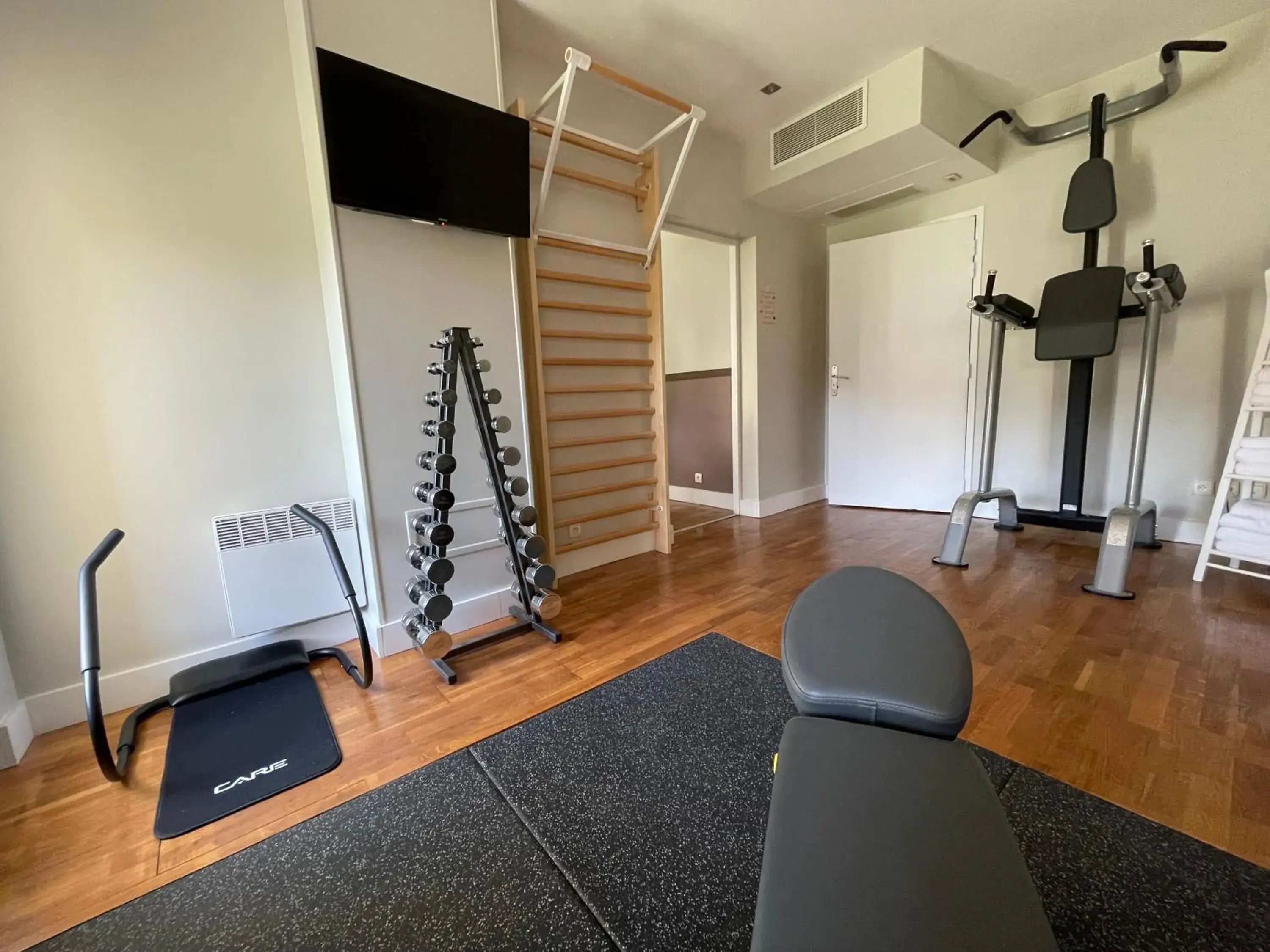 Fitness centre/facilities in Auberge du Manet Fitness centre/facilities in Auberge du Manet