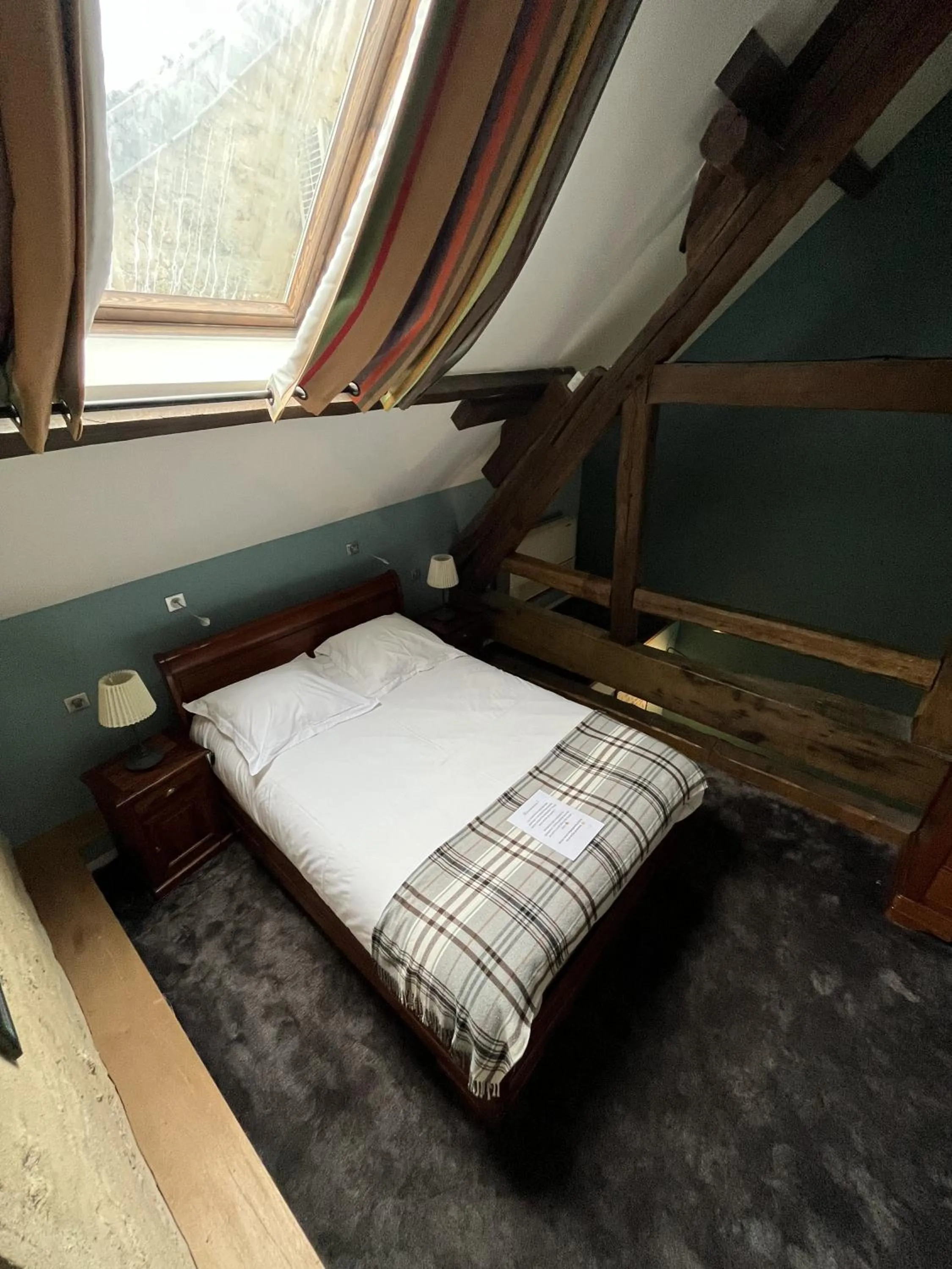 Bed in Auberge du Manet