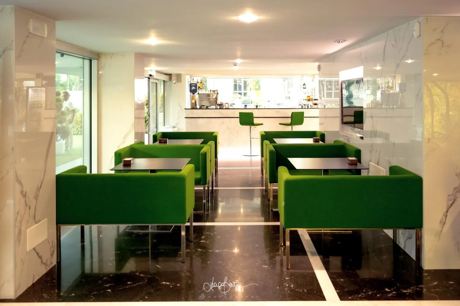 Seating area in Hotel Due Mari & SPA