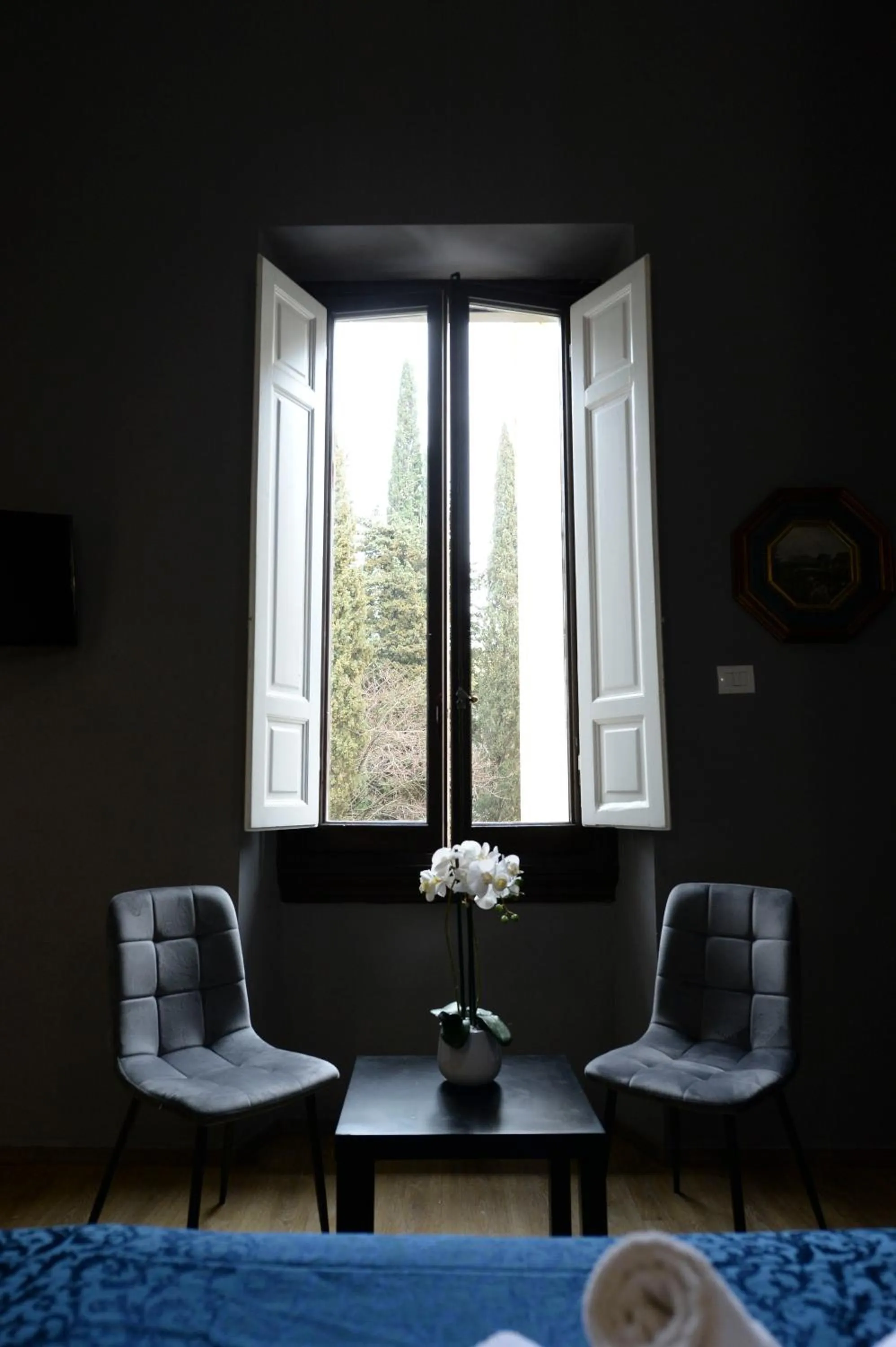Seating area in Palazzo Oliveto