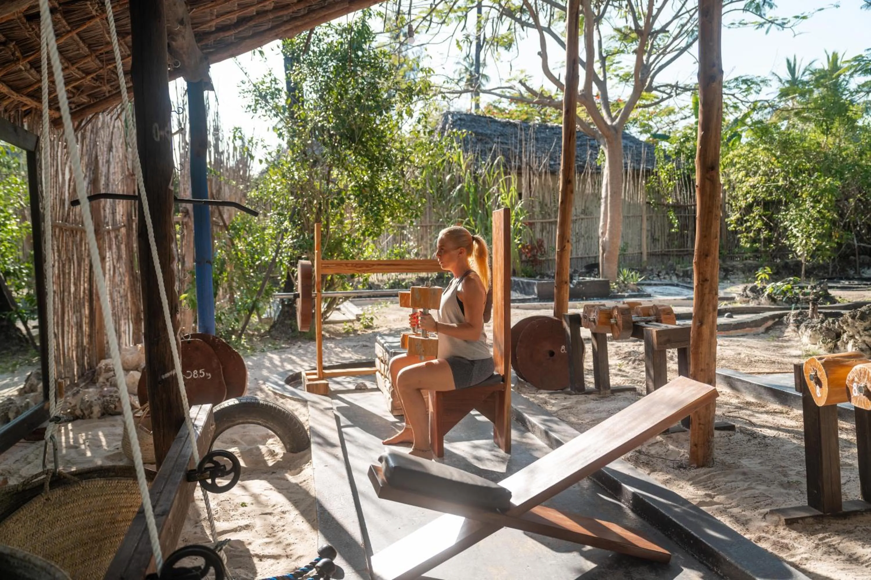 Fitness centre/facilities in B4 Beach Club