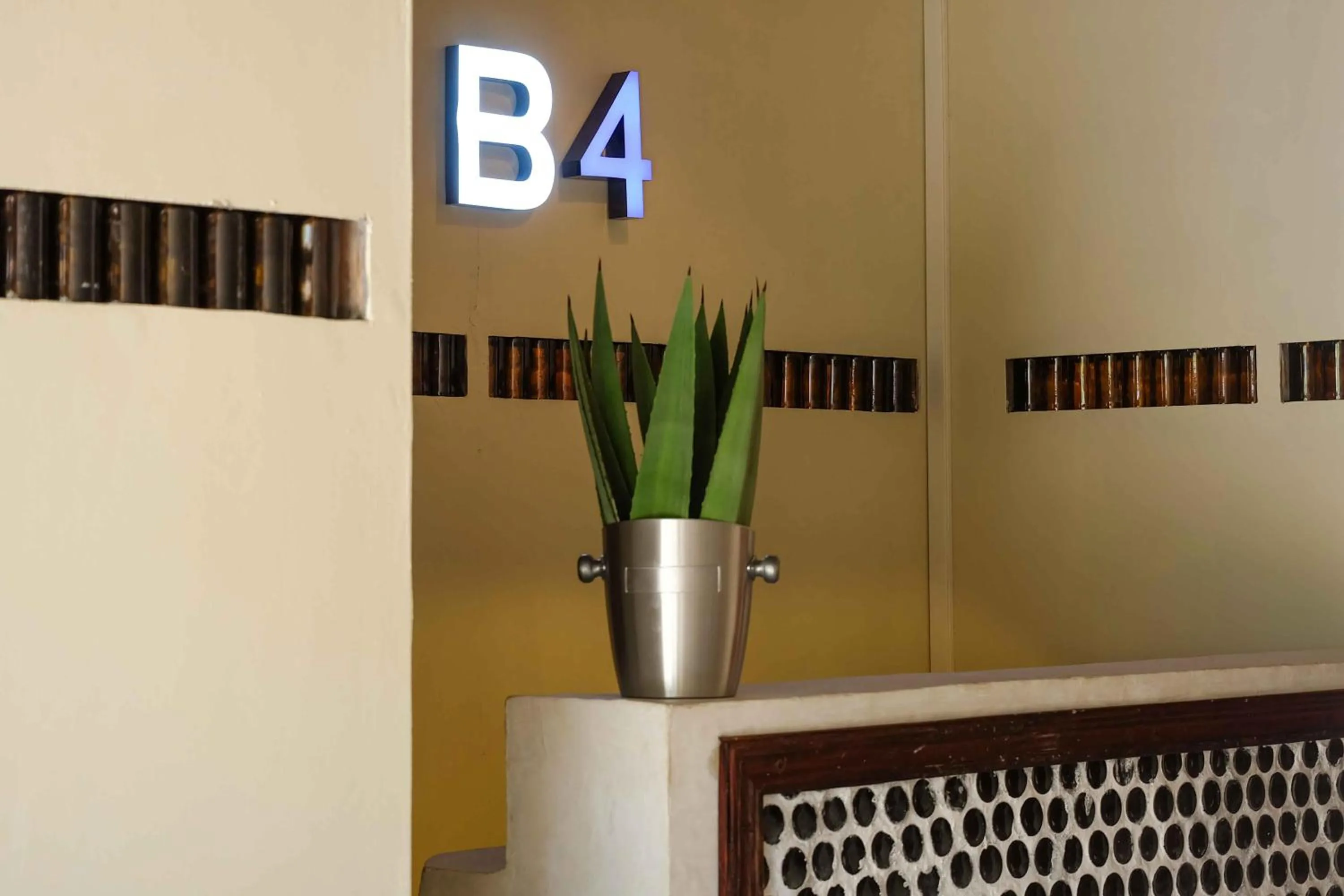 Lobby or reception in B4 Beach Club