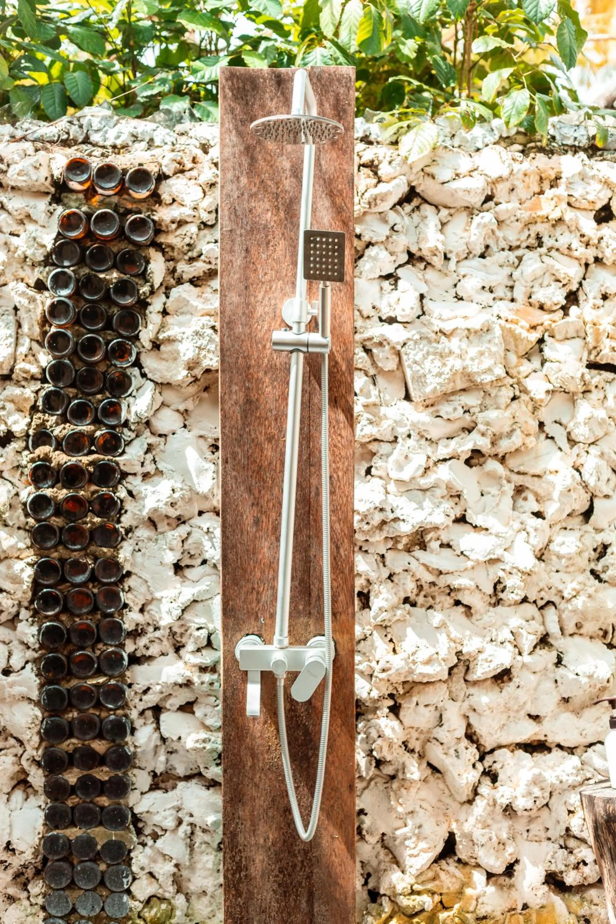 Shower in B4 Beach Club