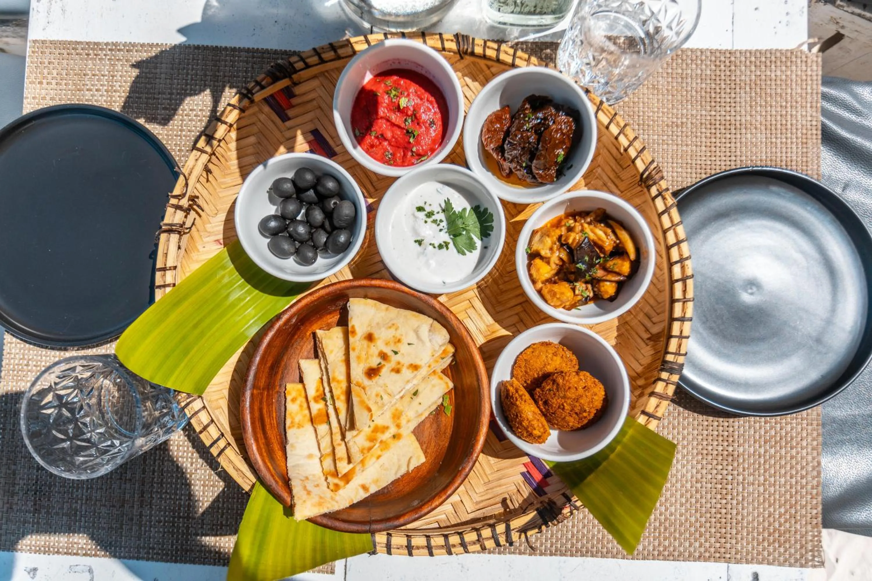 Food close-up in B4 Beach Club