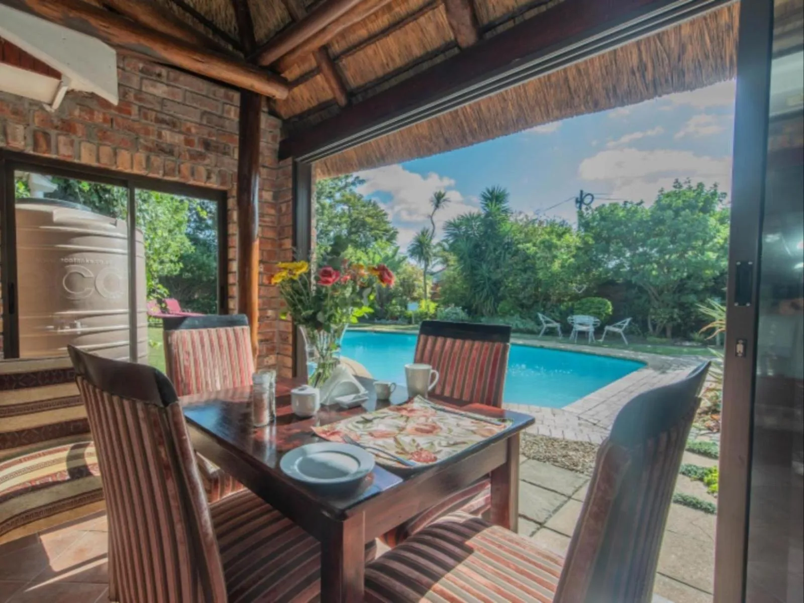 Dining area in Amani Guest Lodge