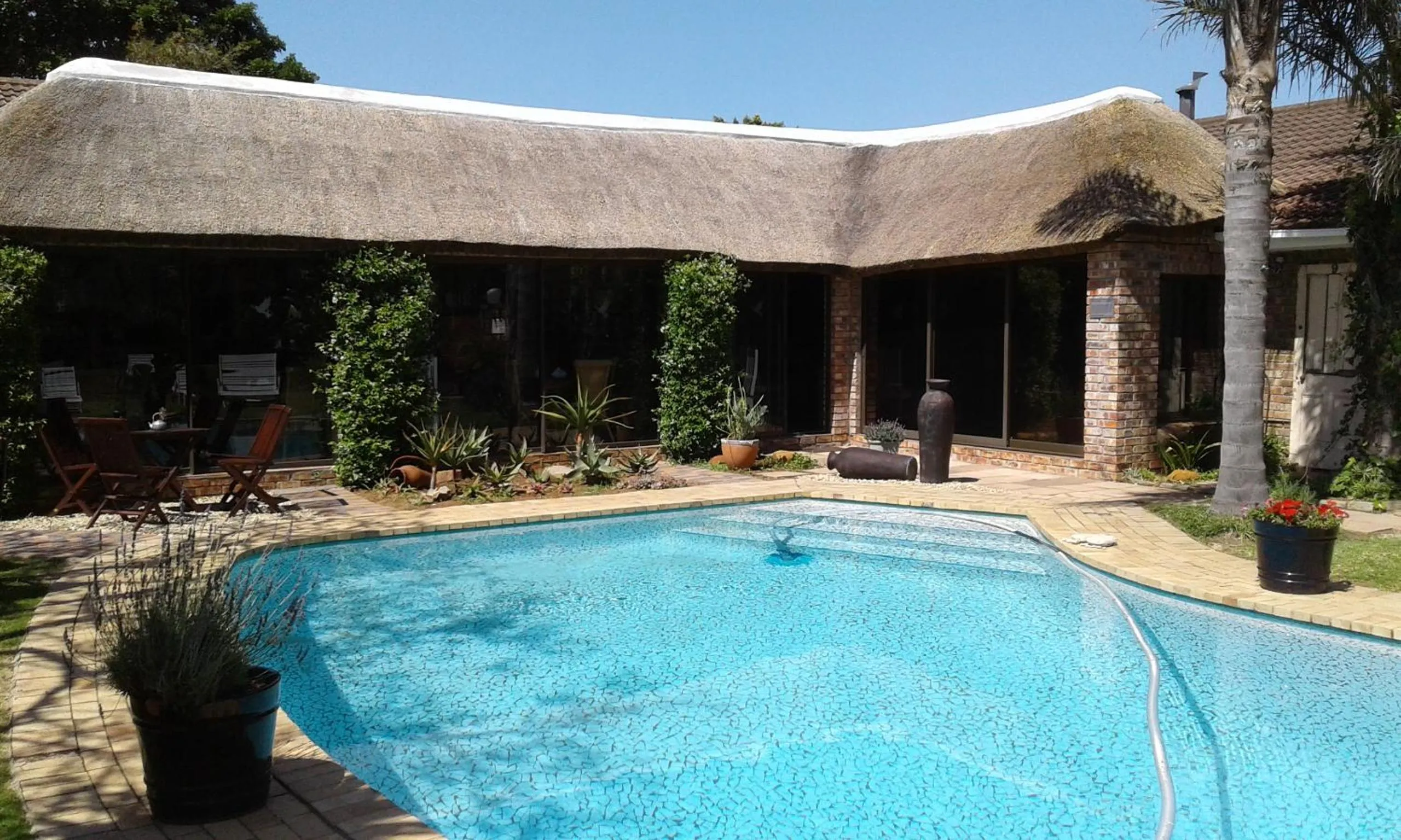 Swimming pool in Amani Guest Lodge