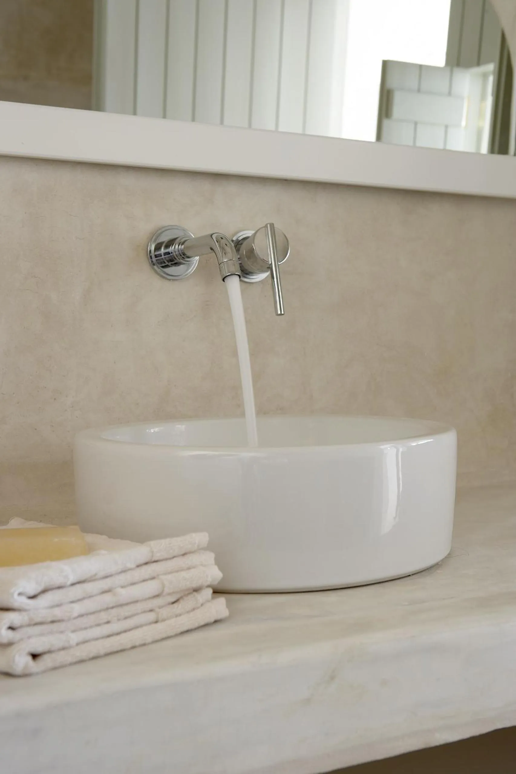 Bathroom in Villa Fabrica Santorini