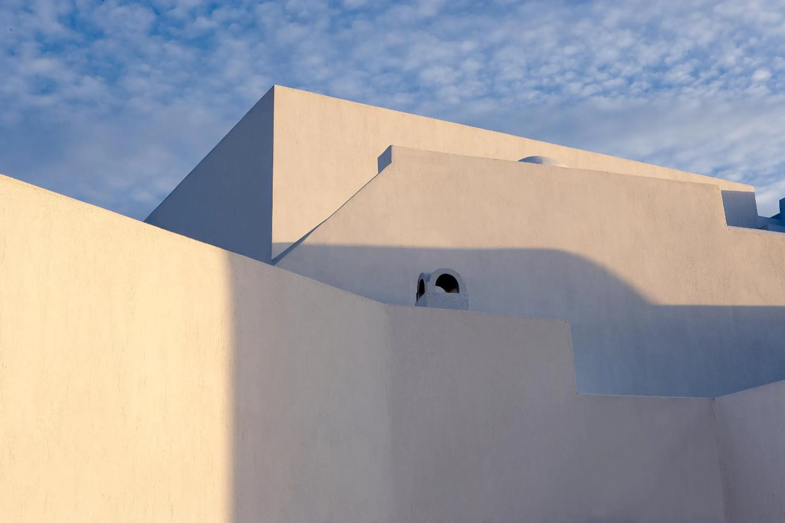Facade/entrance in Villa Fabrica Santorini