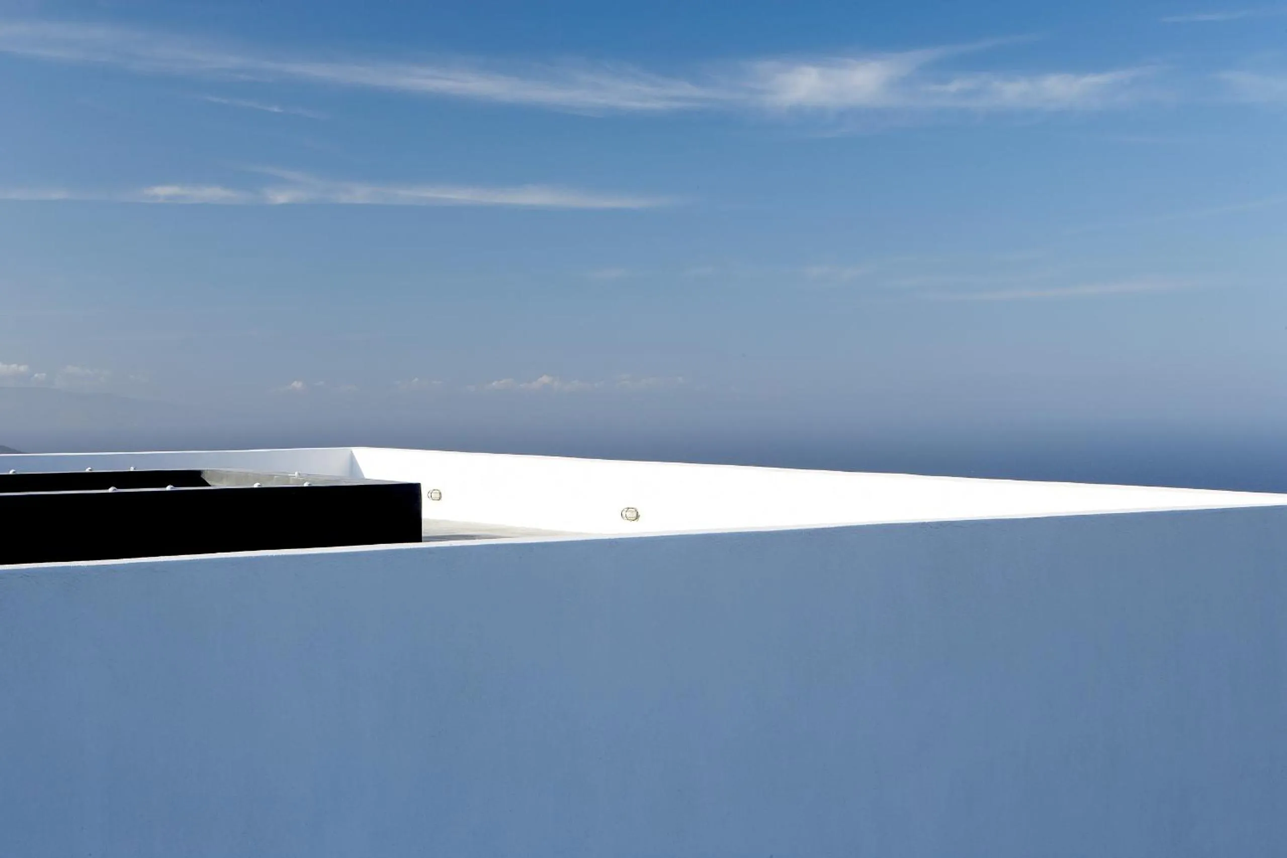 Decorative detail in Villa Fabrica Santorini