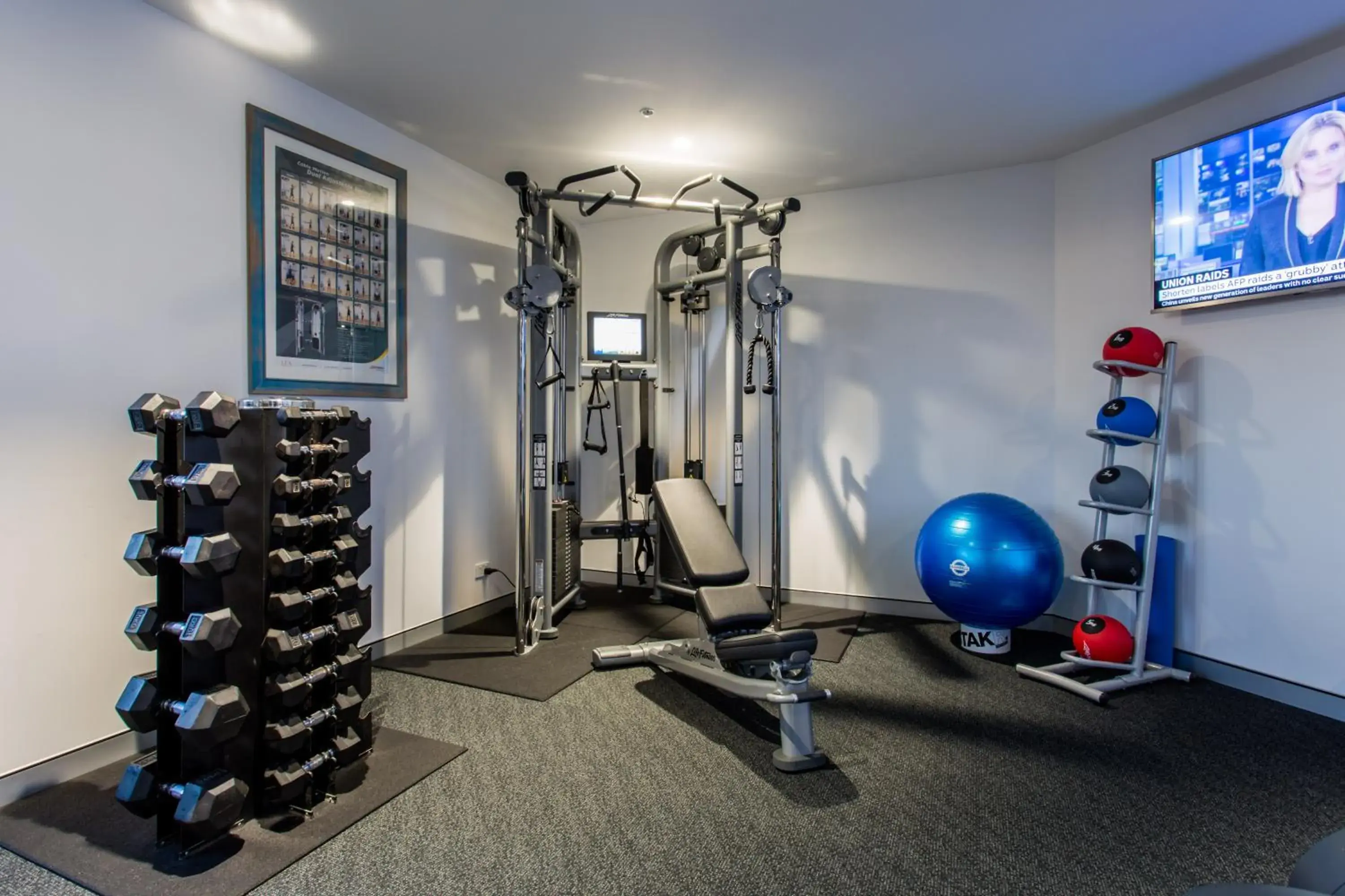 Fitness centre/facilities in Hotel Grand Chancellor Brisbane Fitness centre/facilities in Hotel Grand Chancellor Brisbane