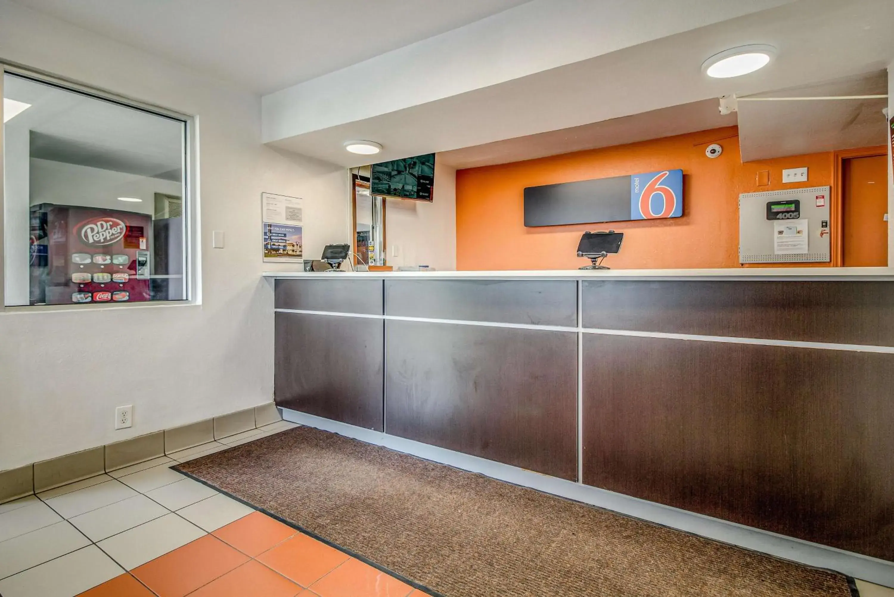 Lobby or reception in Motel 6-Conroe, TX Lobby or reception in Motel 6-Conroe, TX