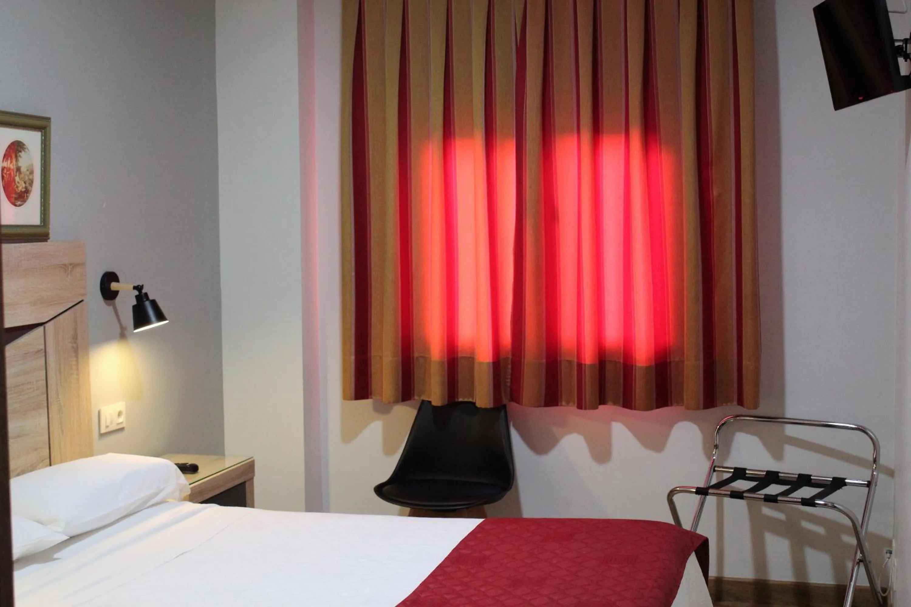 Bed in Hostal Madrid