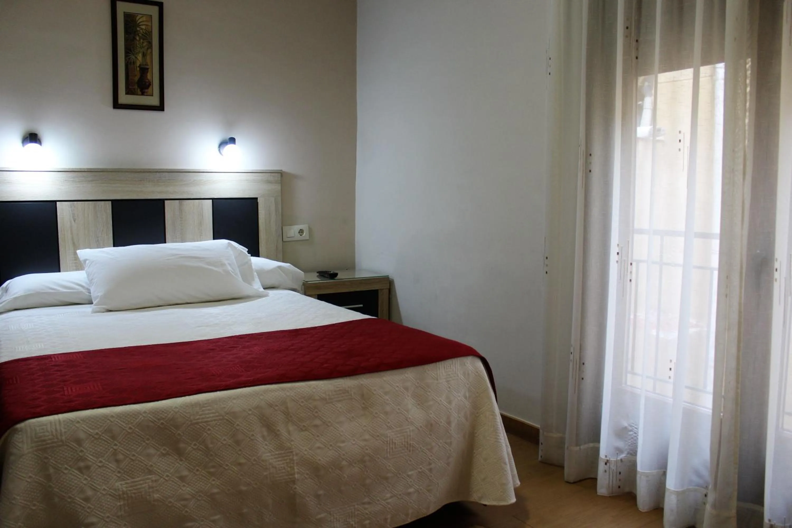 Bed in Hostal Madrid