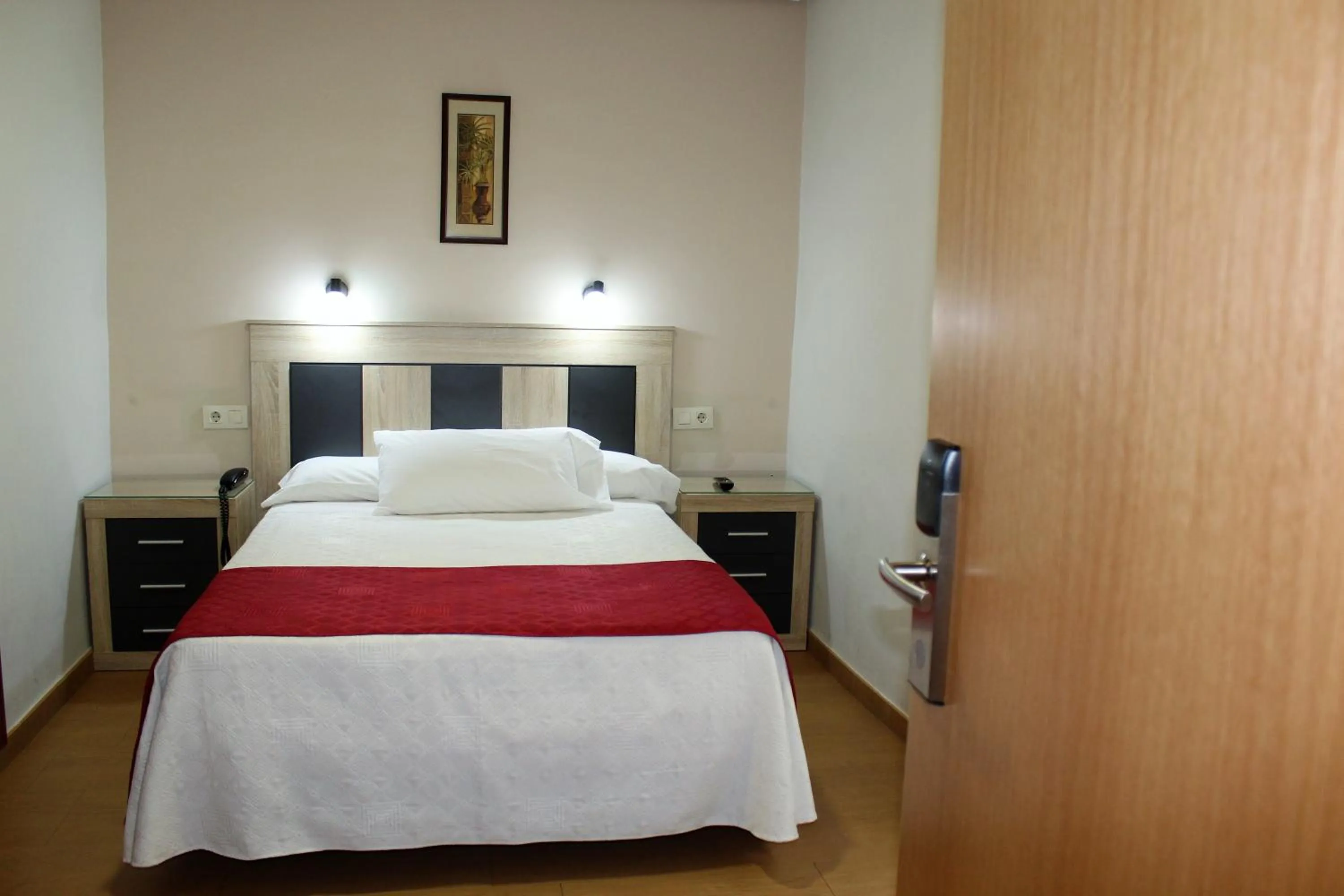 Bed in Hostal Madrid