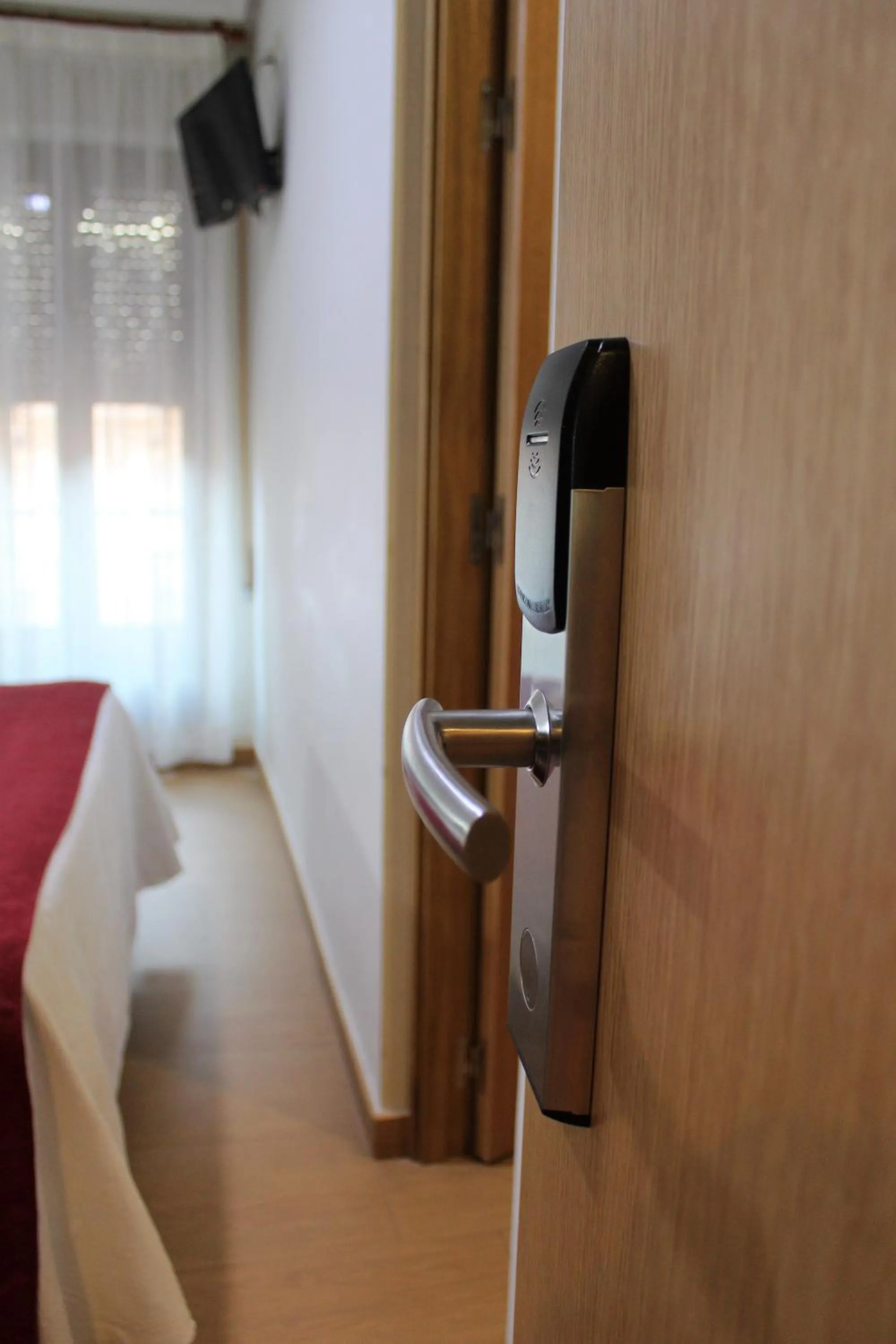 Bed in Hostal Madrid