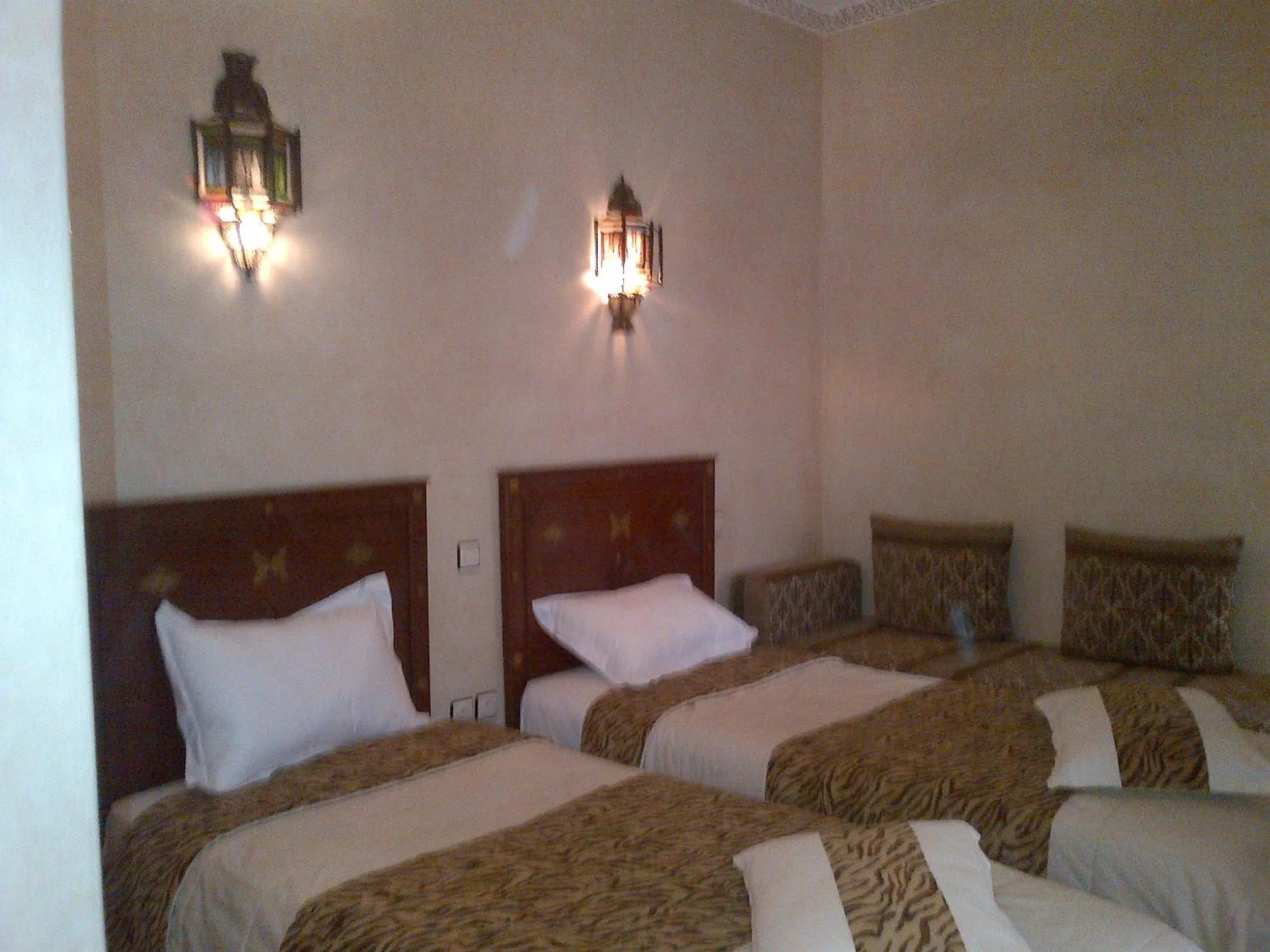 Bedroom, Bed in Riad Lila