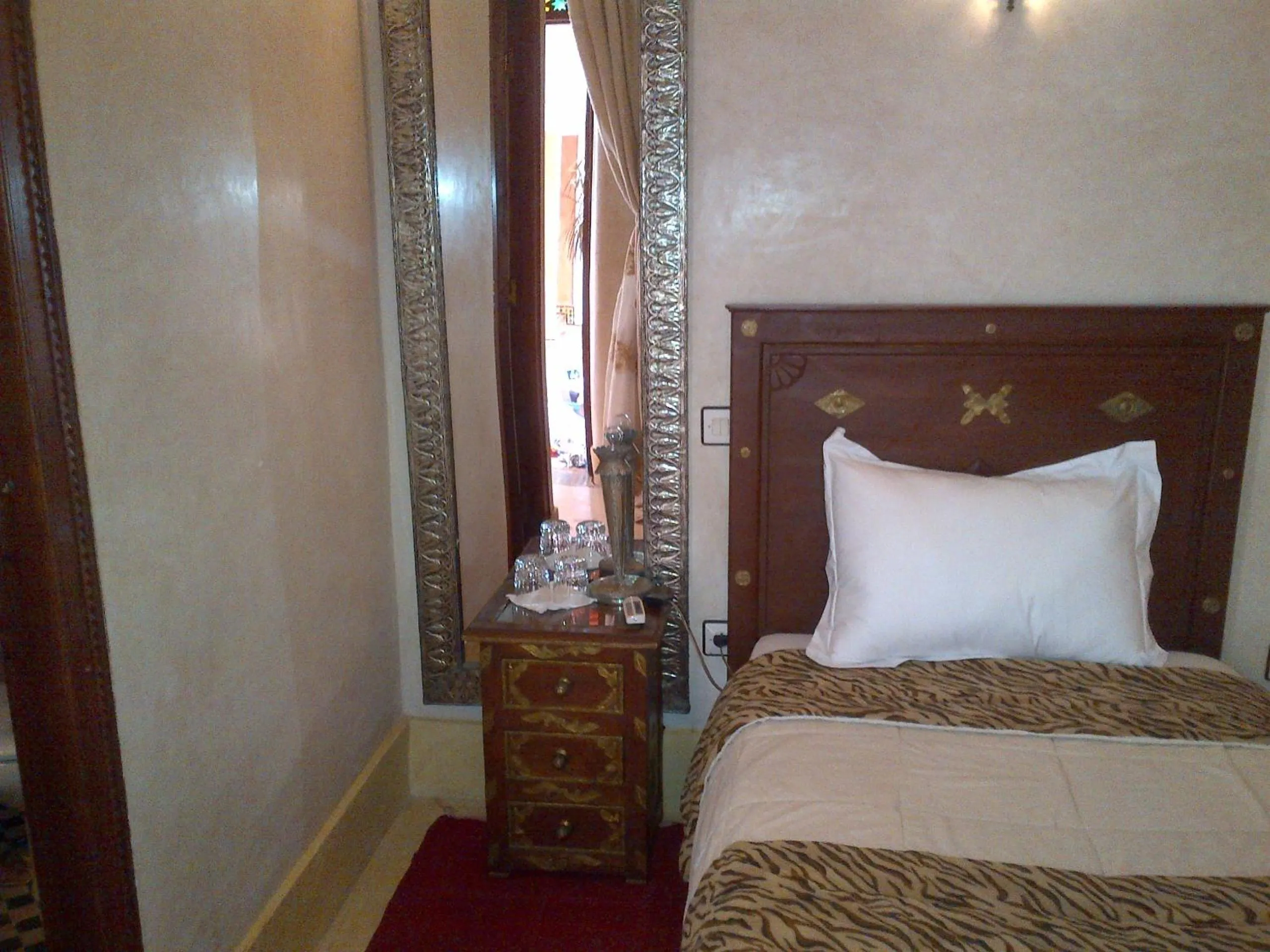 Bedroom, Bed in Riad Lila