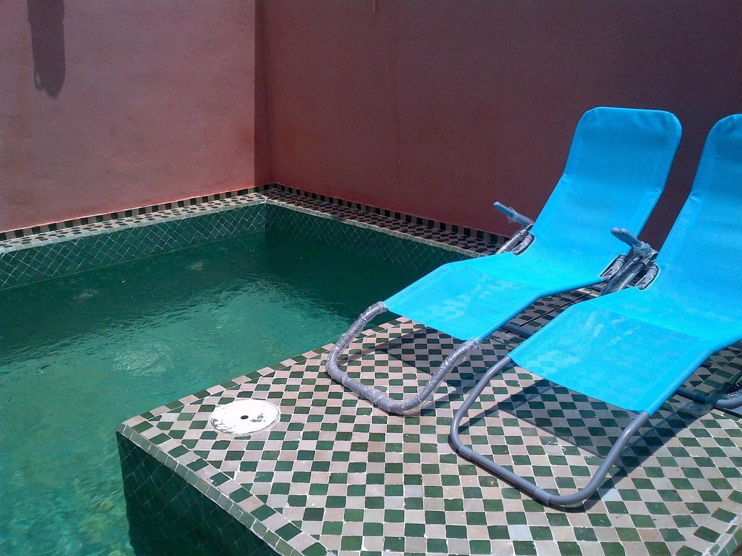 Swimming pool in Riad Lila