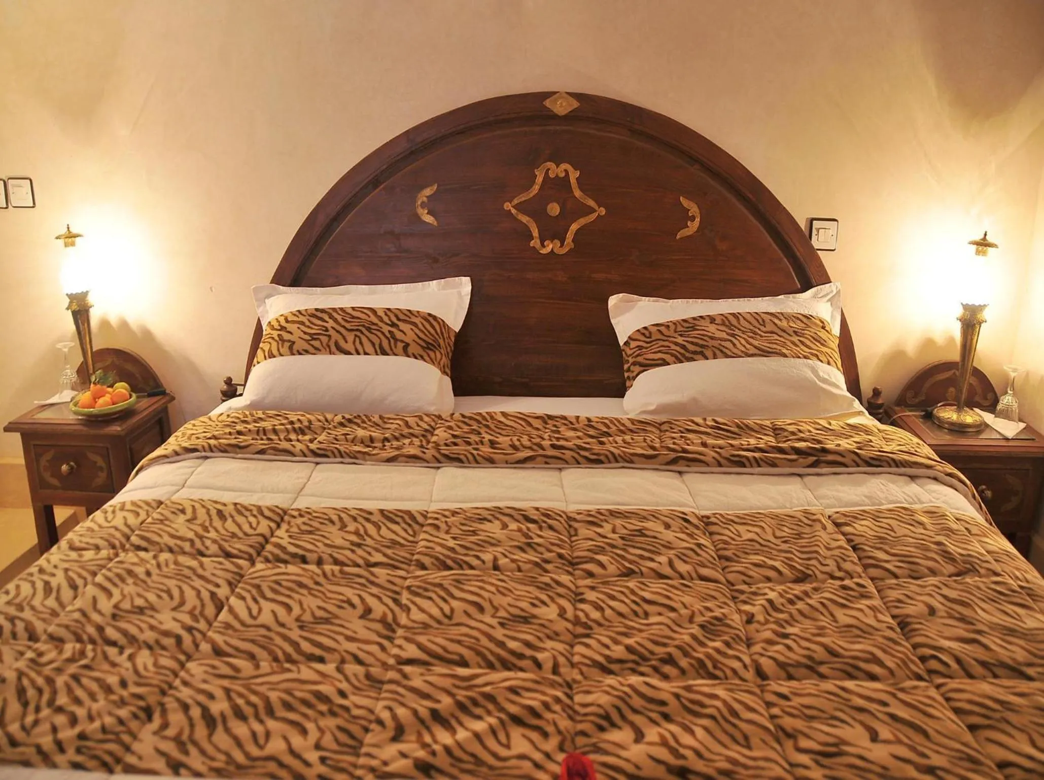 Bedroom, Bed in Riad Lila