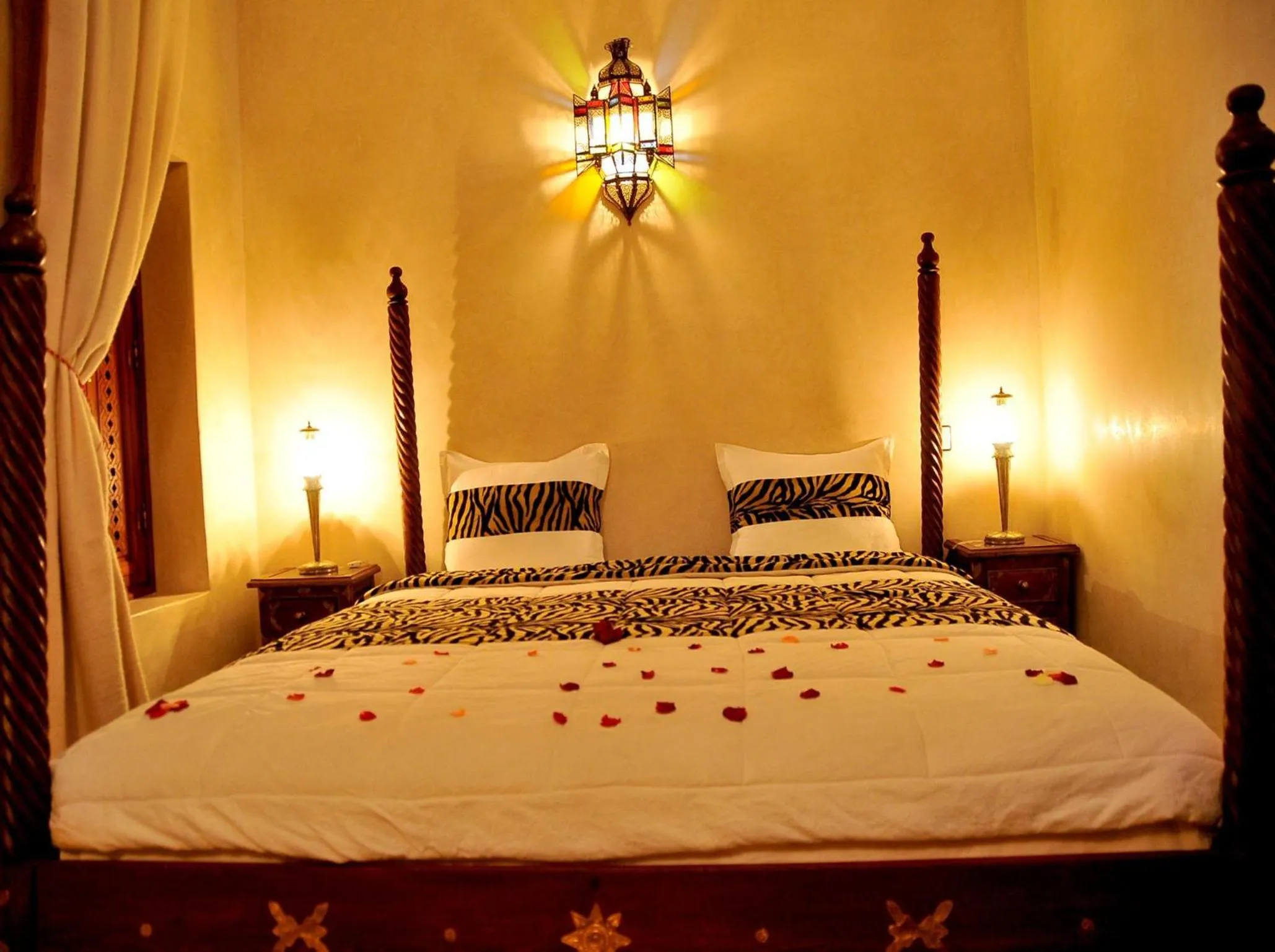 Bedroom, Bed in Riad Lila