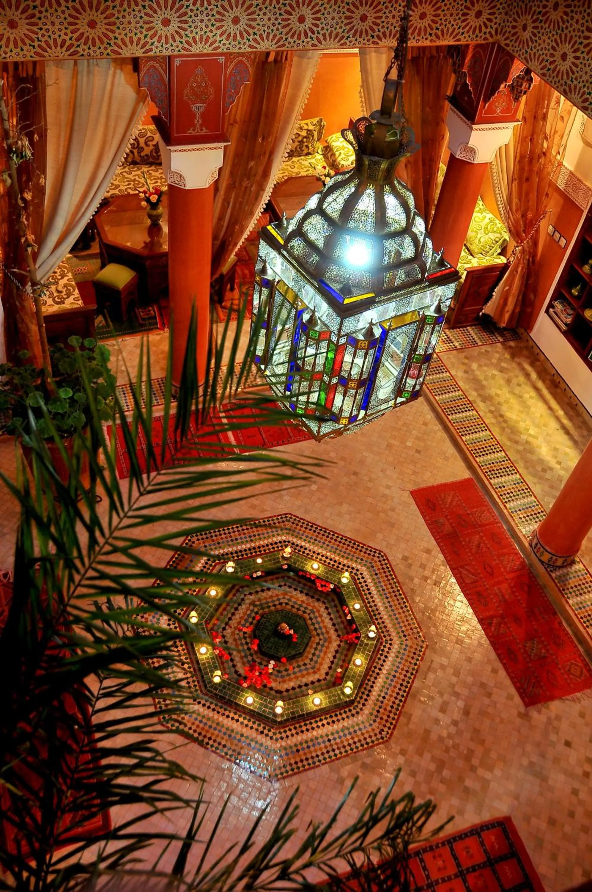 Lobby or reception in Riad Lila