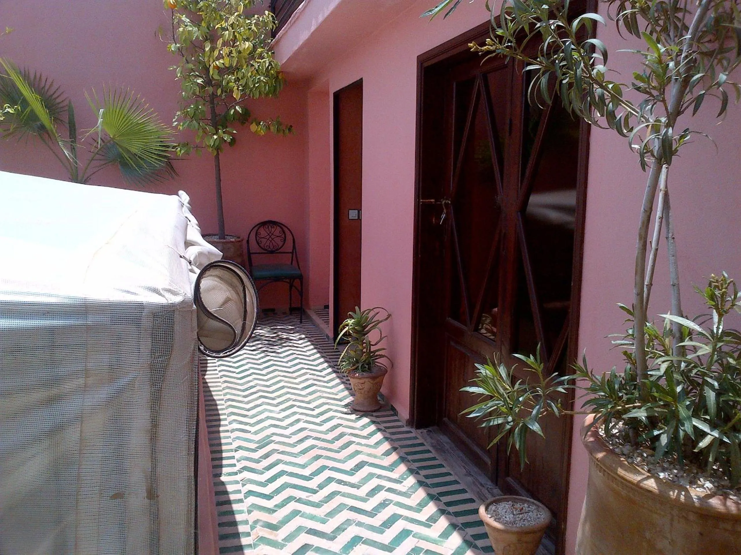 Balcony/Terrace in Riad Lila