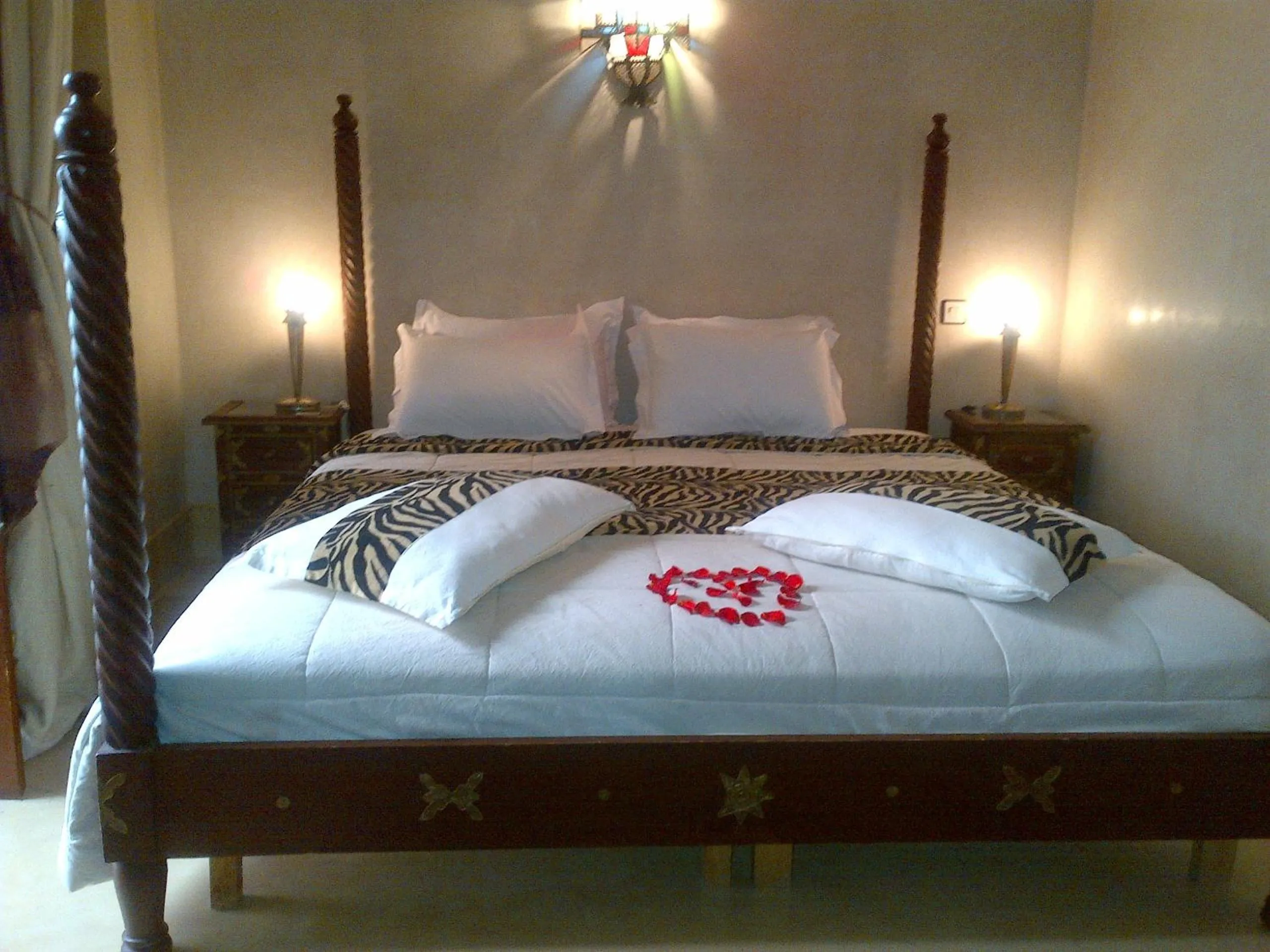 Bedroom, Bed in Riad Lila