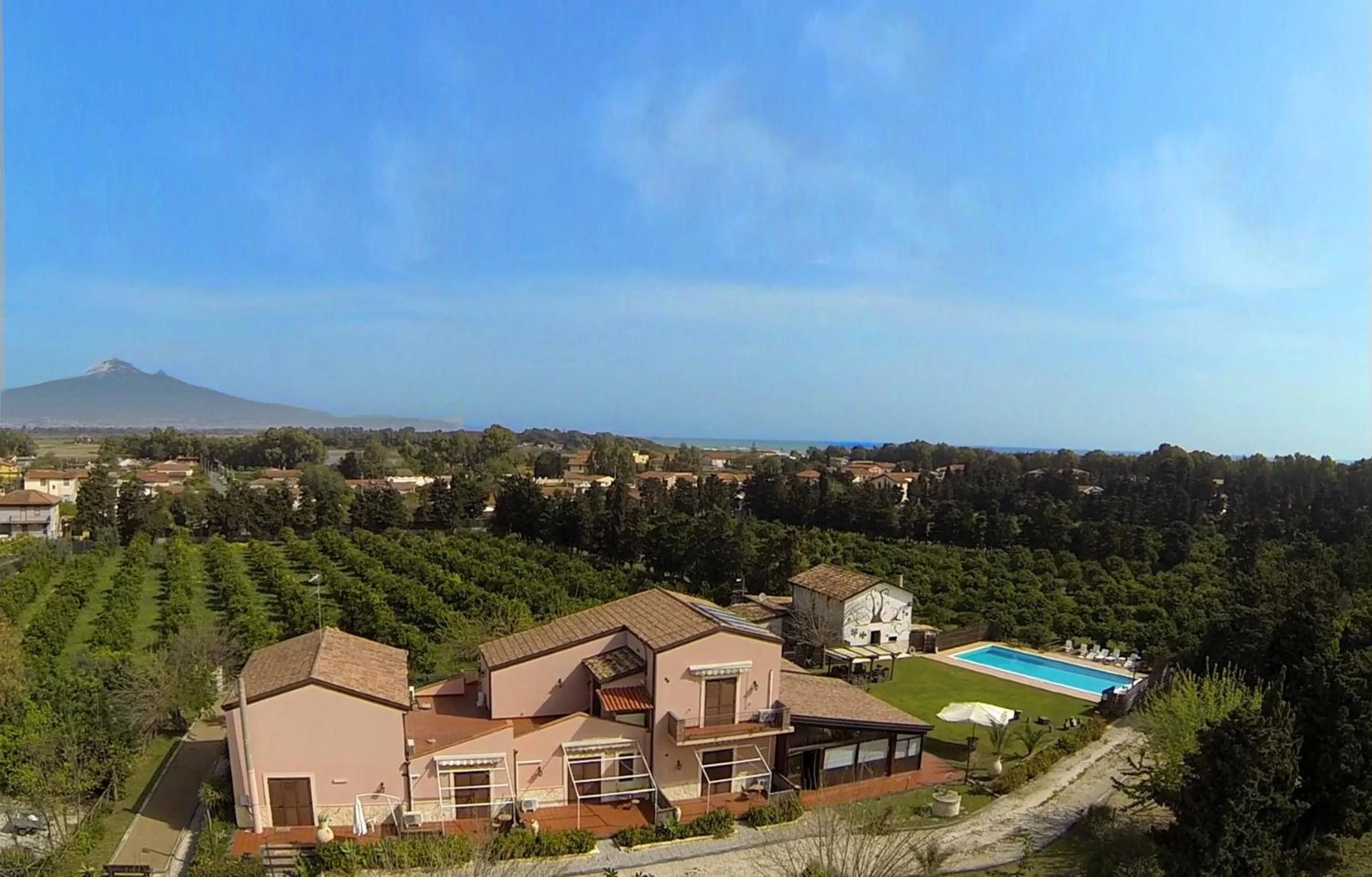 Bird's eye view in Sicily Country House & Beach