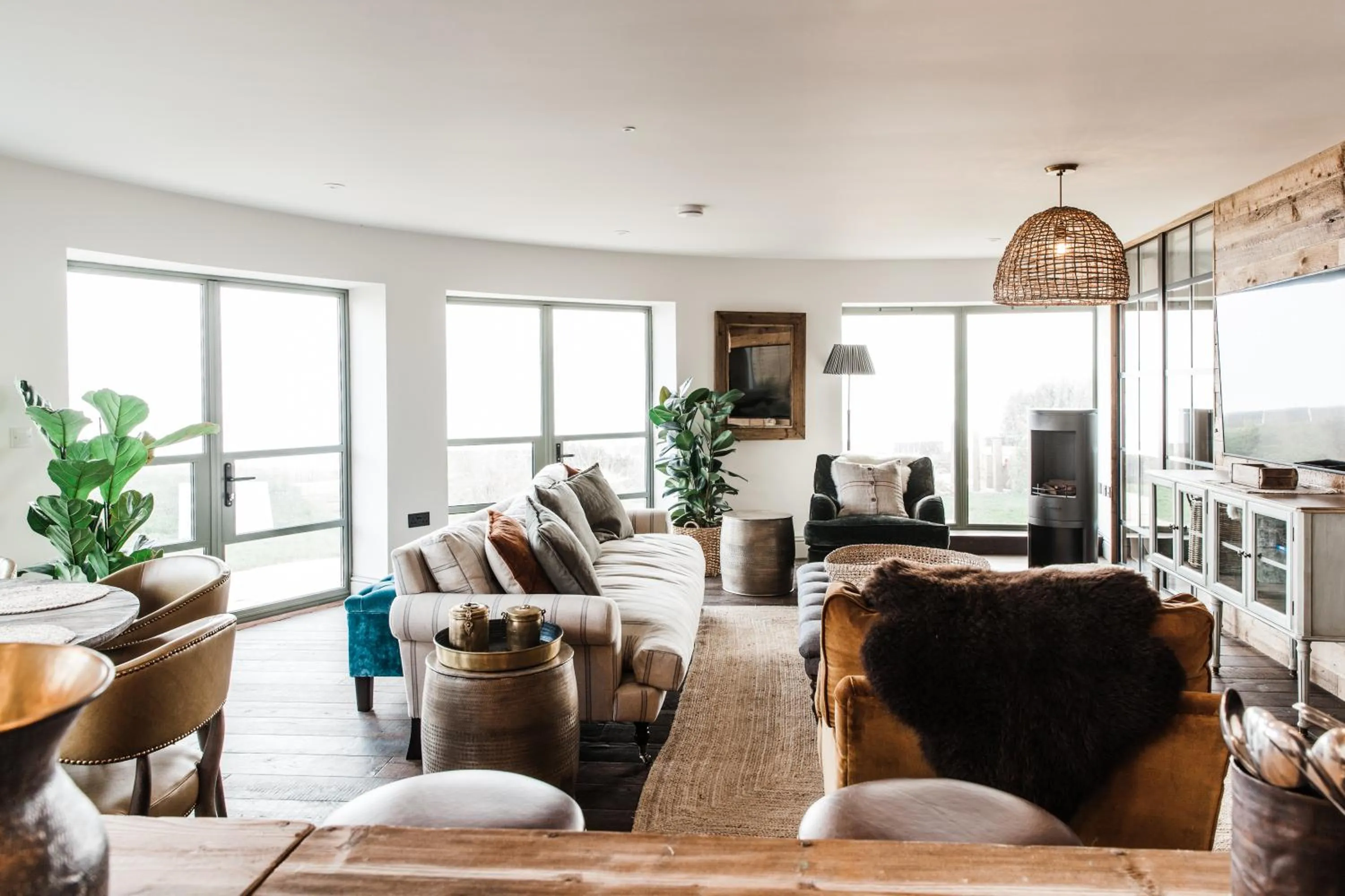 Living room in Gara Rock